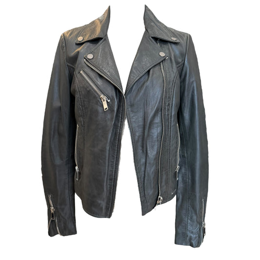 Rino and Pelle Green Leather Jacket - 8