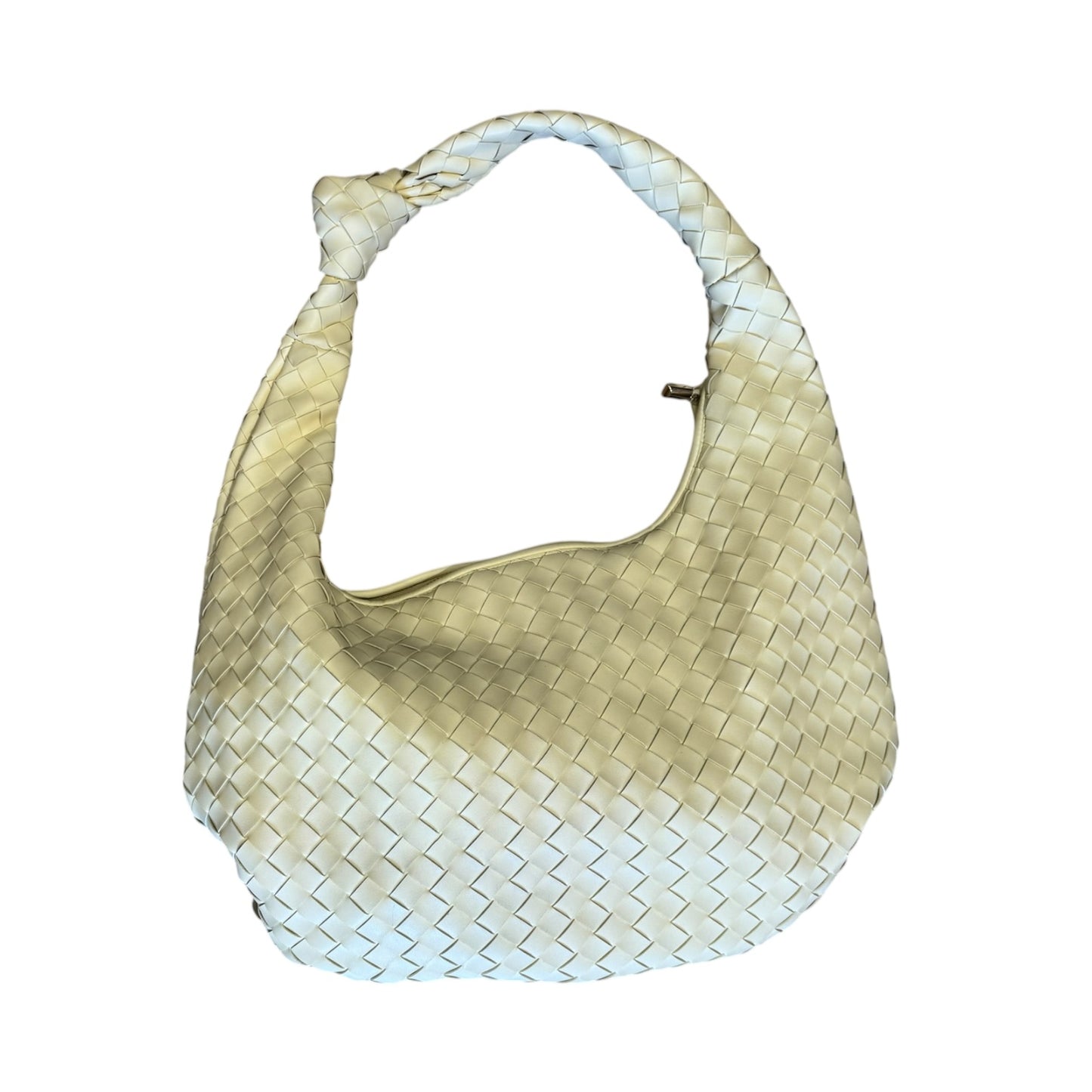 Anthropologie Melie Bianco Oversized Brigitte Bag Lemon