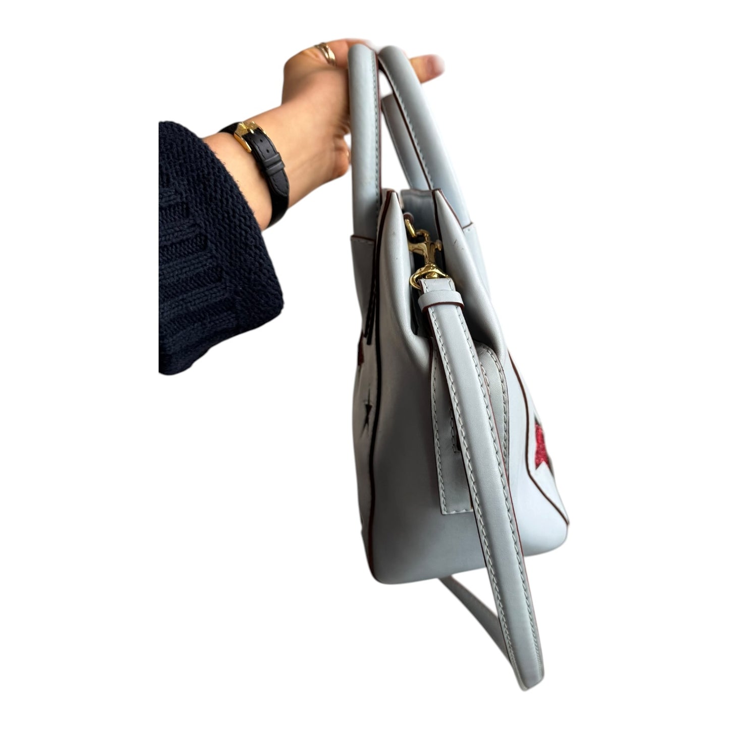 Stella McCartney Blue and Red Cavendish Bag