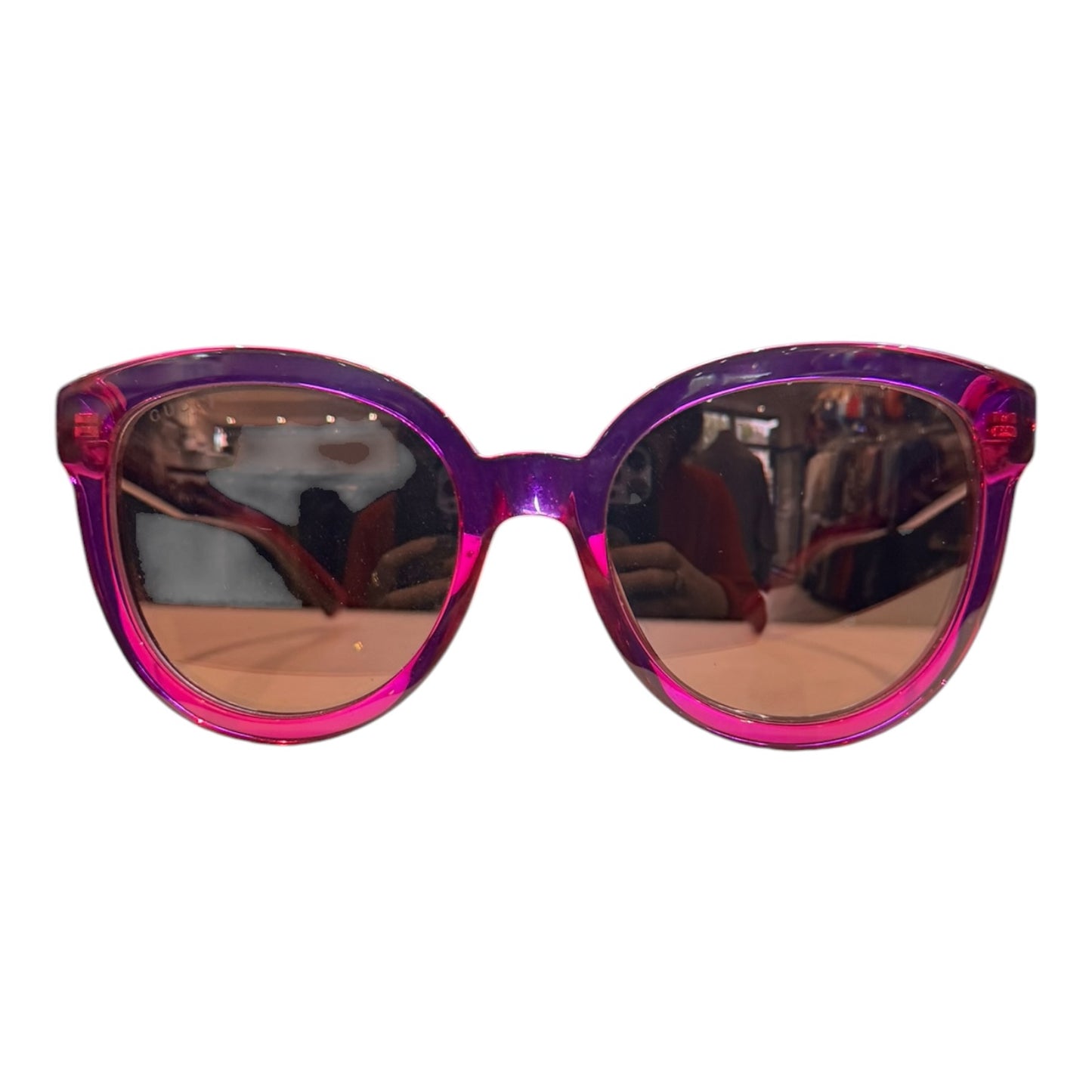 Gucci Pink Red Sunglasses