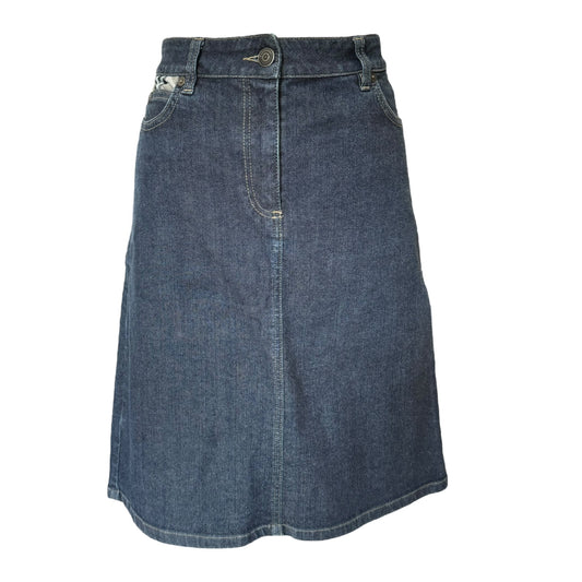 Burberry Denim Skirt - 12