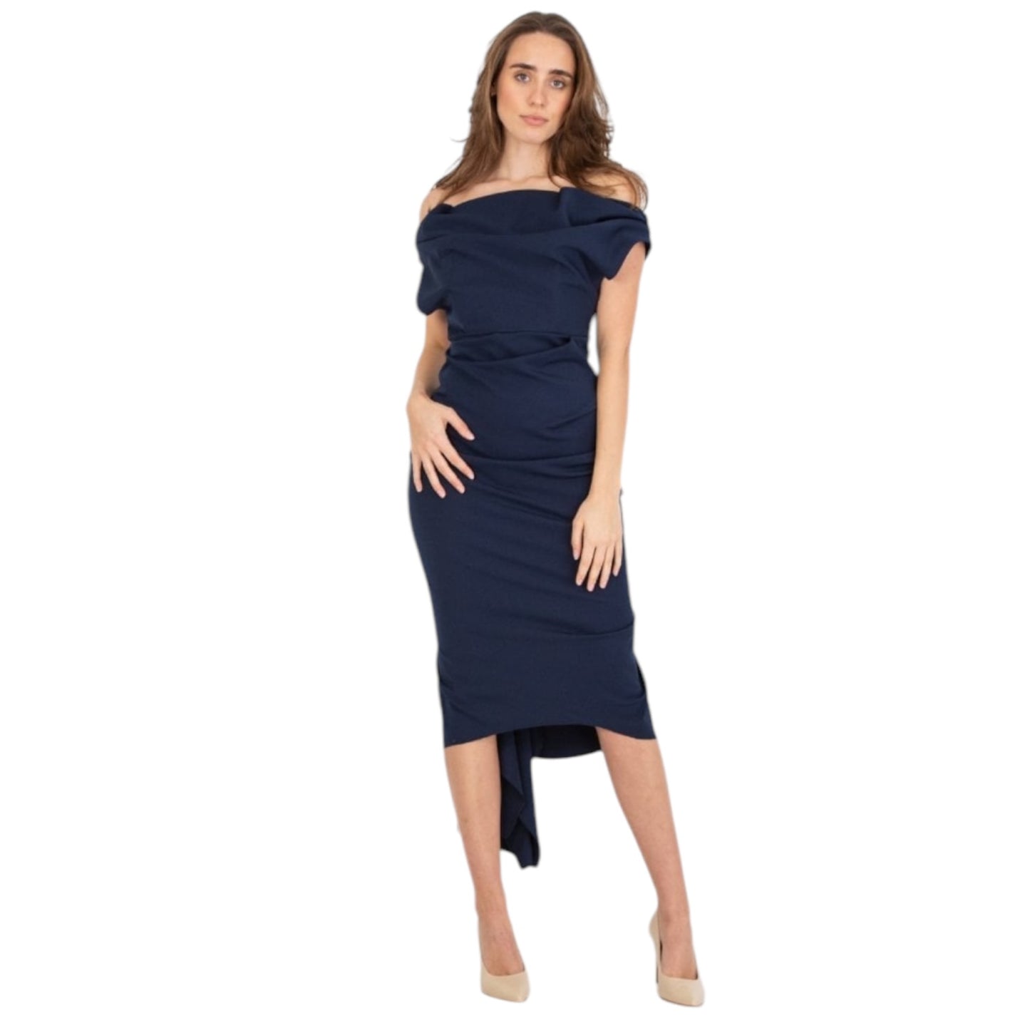 Kevan Jon Navy Dress - 10 & 12