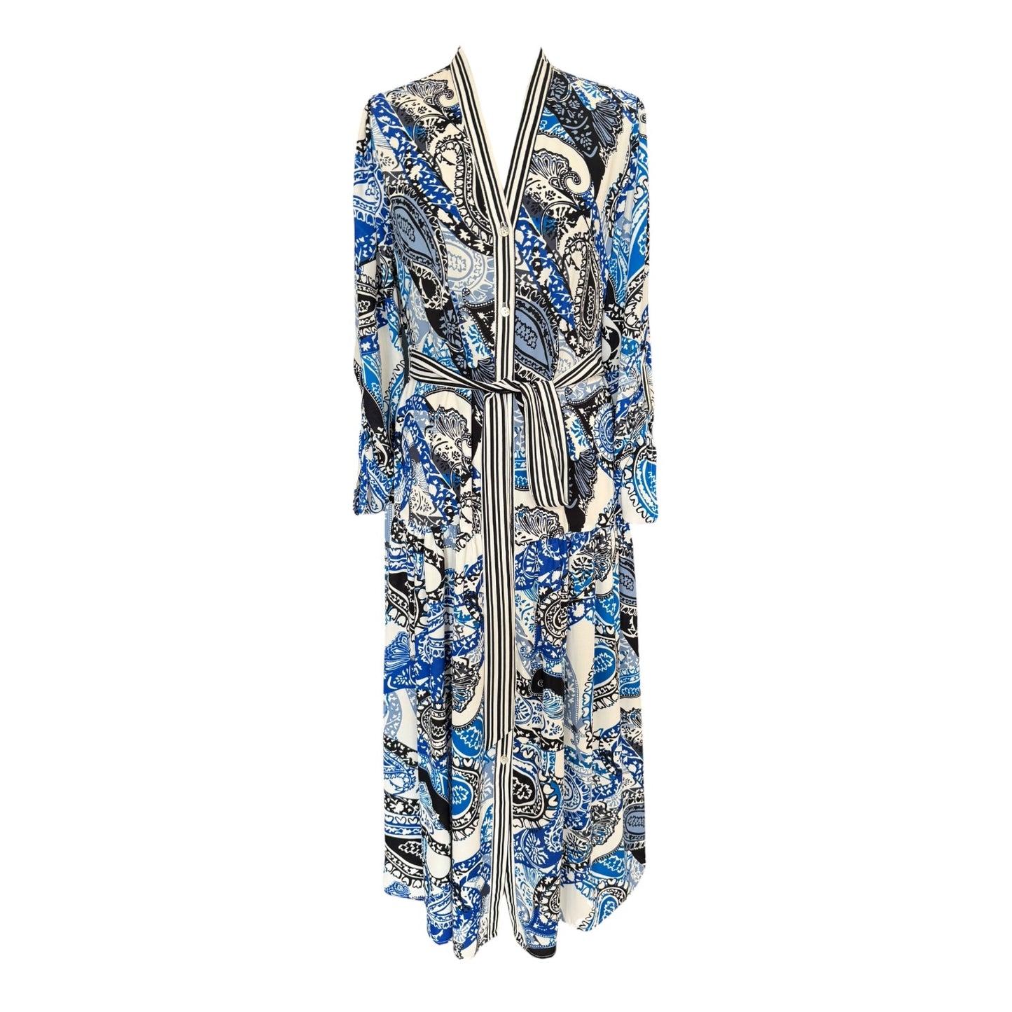 Joseph Ribkoff Paisley Print Press - 12