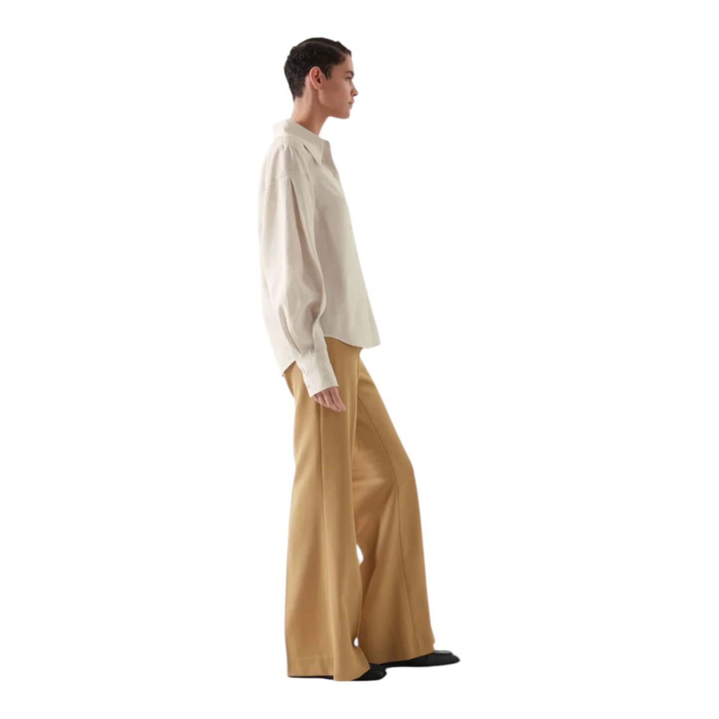 COS Oversized Collar Long-Sleeve Shirt - 8/10