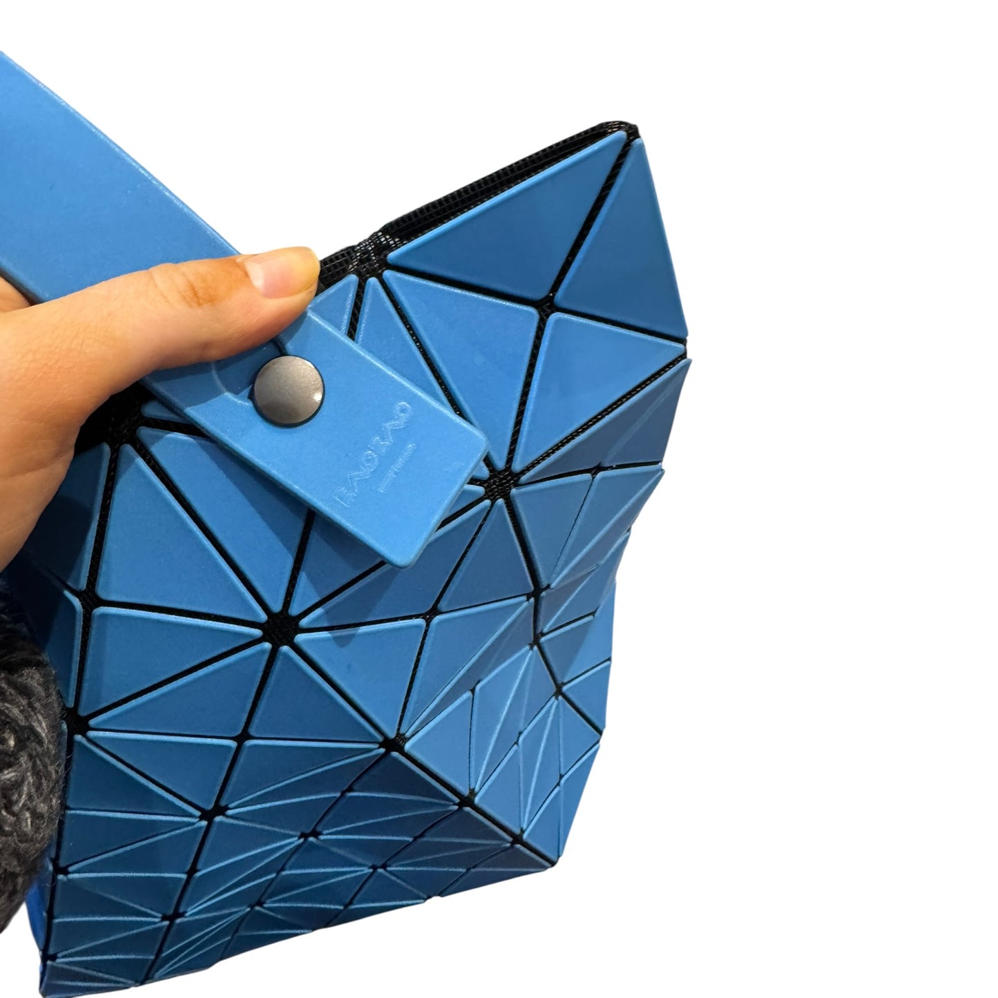 Bao Bao Issey Miyake Blue Tote Bag