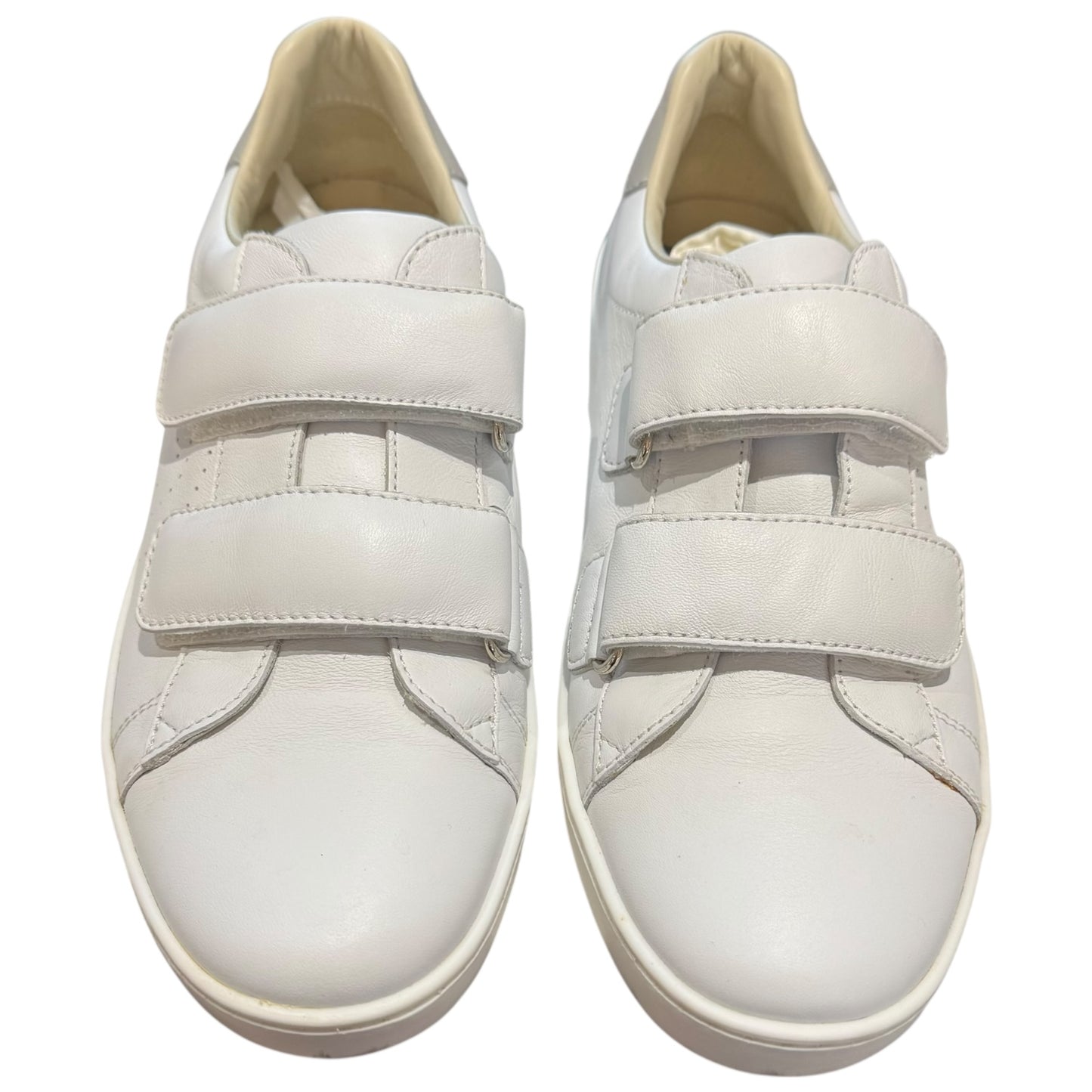 Gucci Ace White and Grey Leather Sneakers - 3