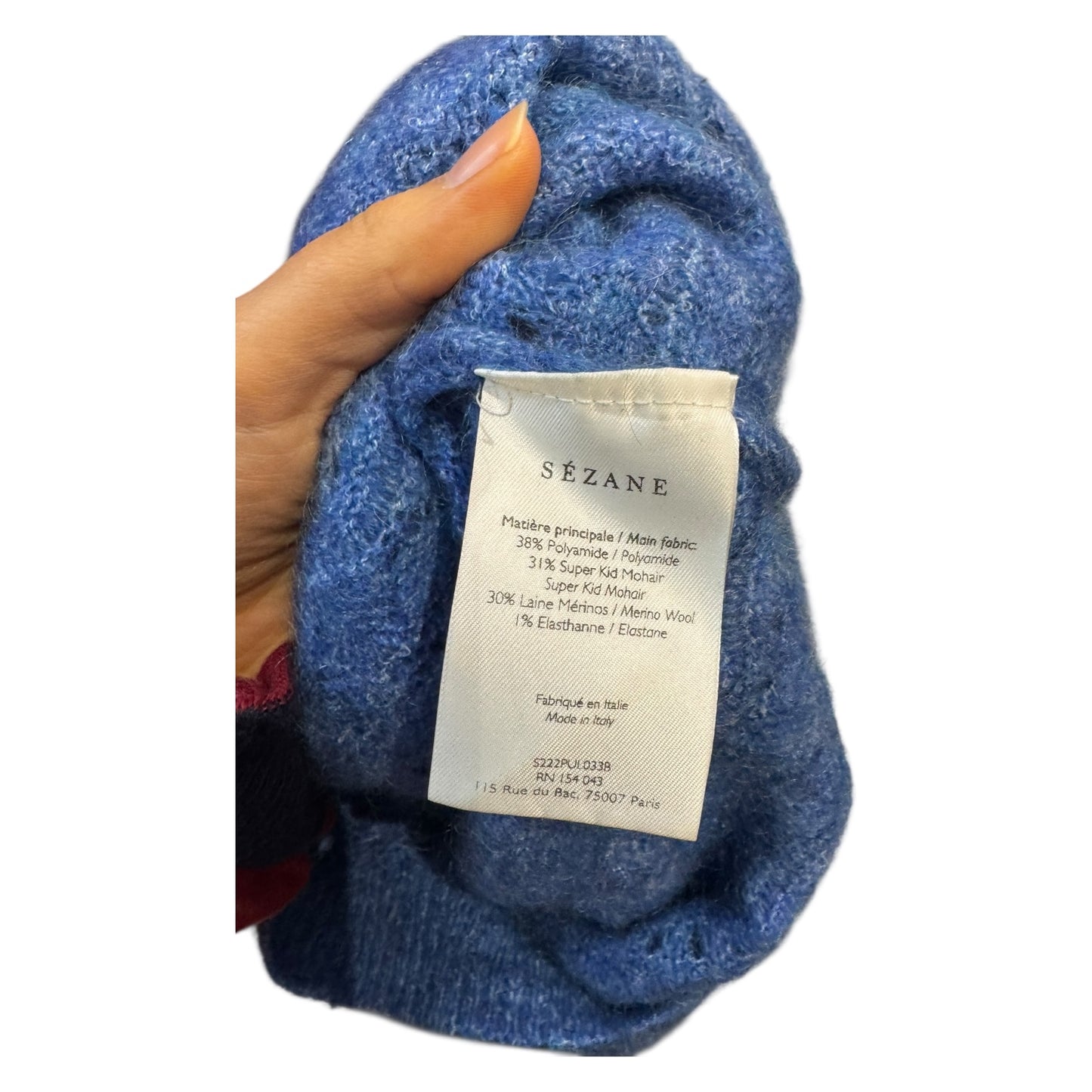 Sezane Lea Blue Sweater - 10