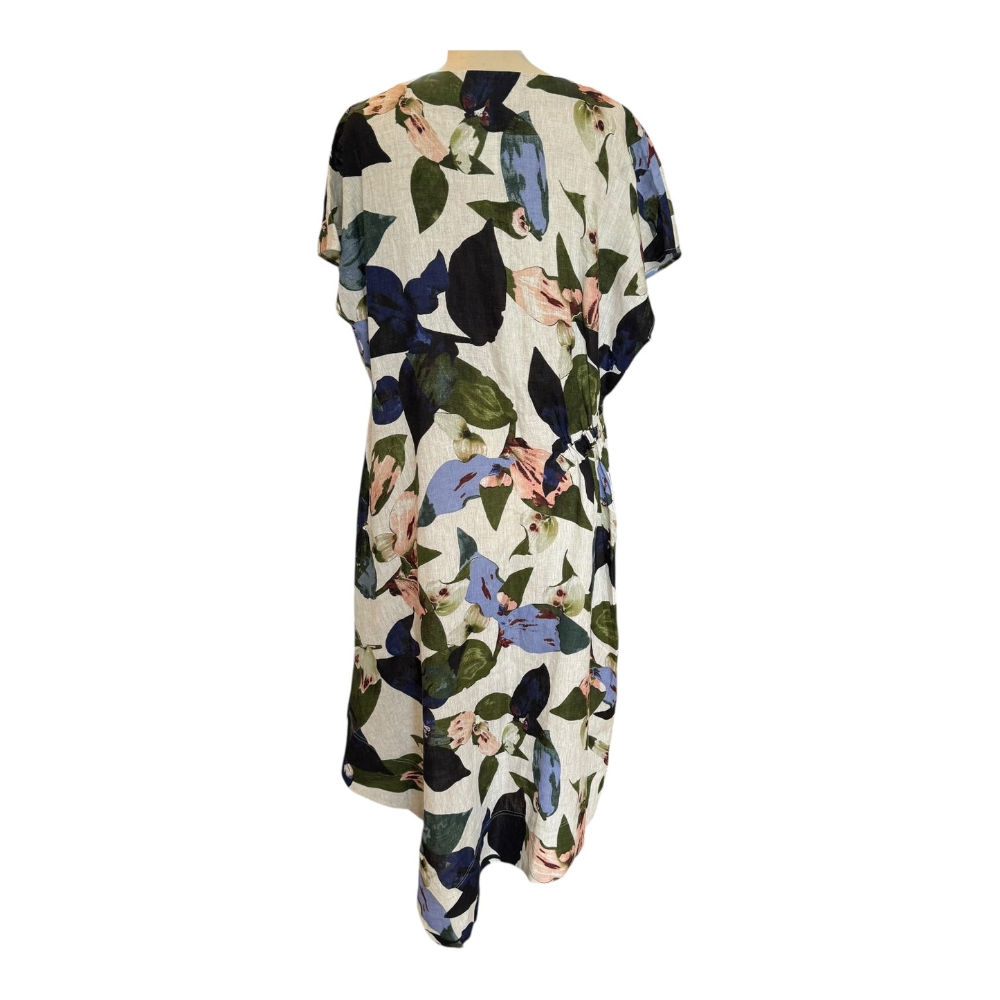 Jigsaw Future Botanic Linen Dress - 14