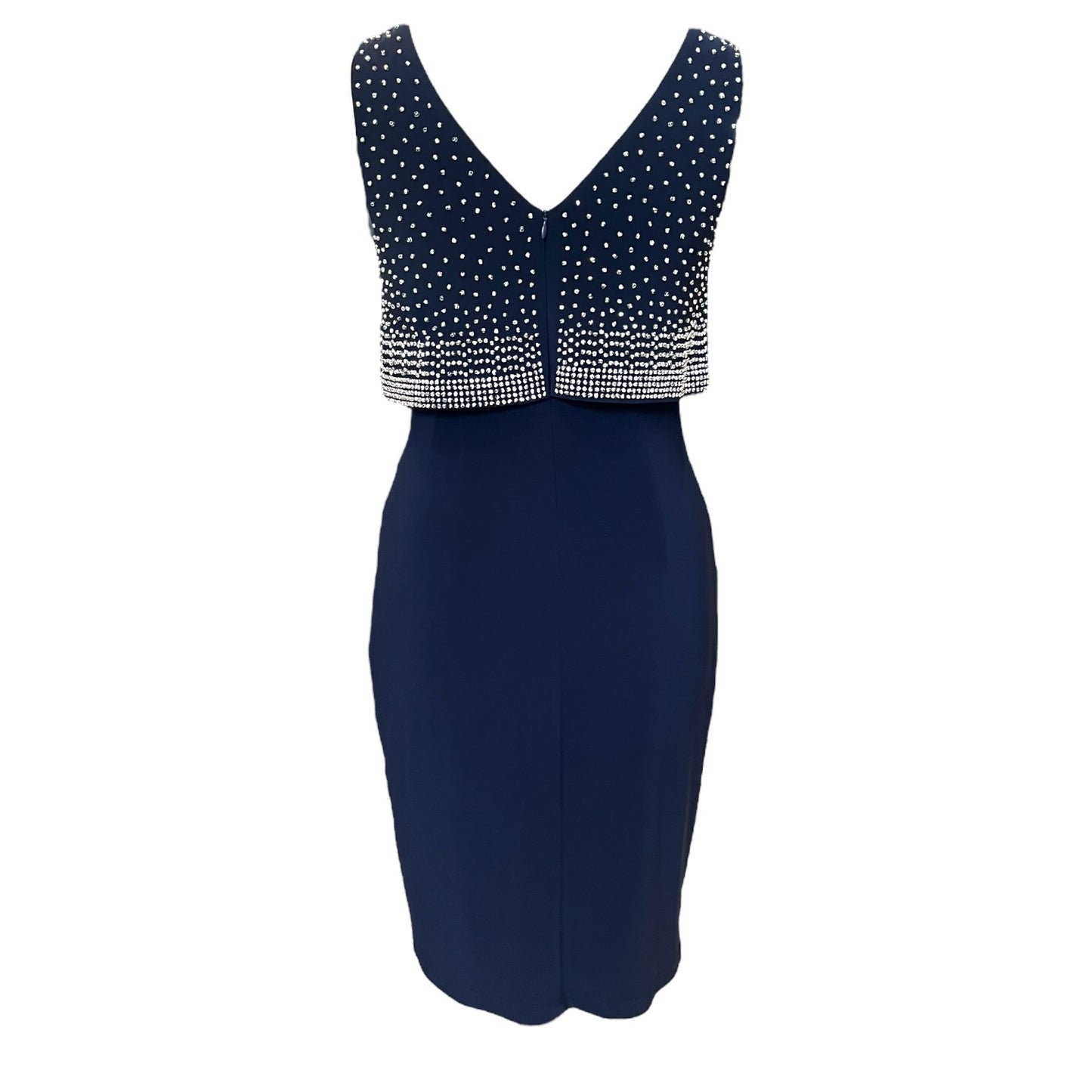 NEW Joseph Ribkoff Navy Embellished Dress