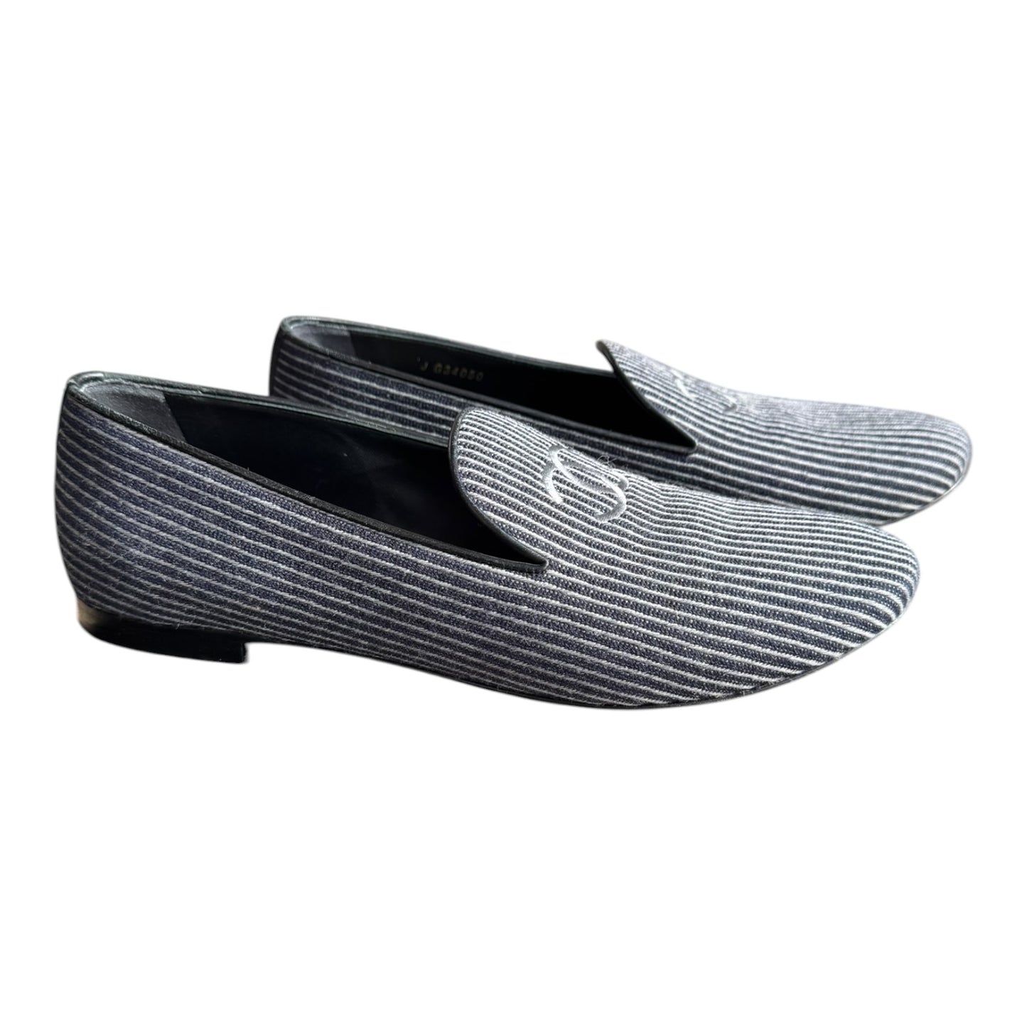 Chanel Navy Loafers - 38.5 / 5.5