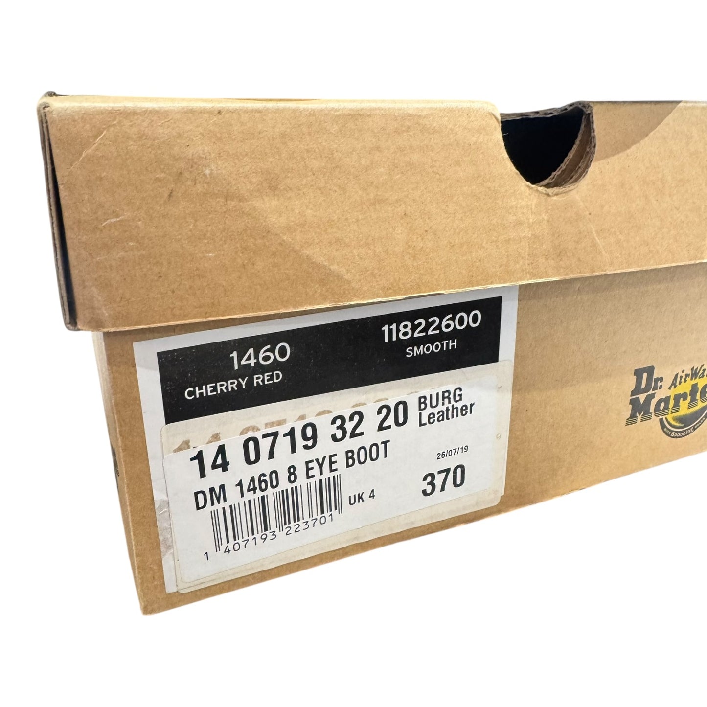 Dr. Martens 1460 Cherry Red Boots - 37/4 - NEW