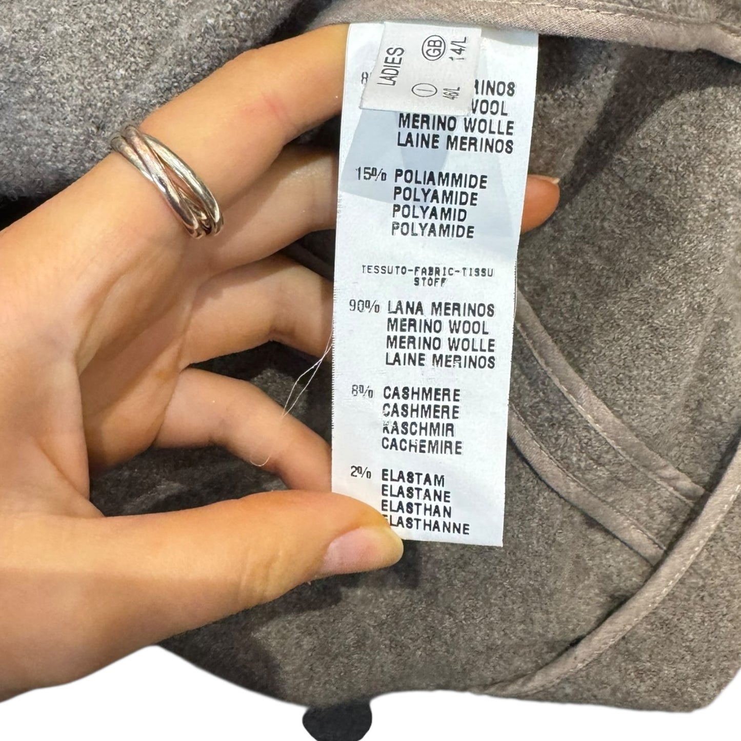 Fabiana Filippi Taupe Blazer - 10