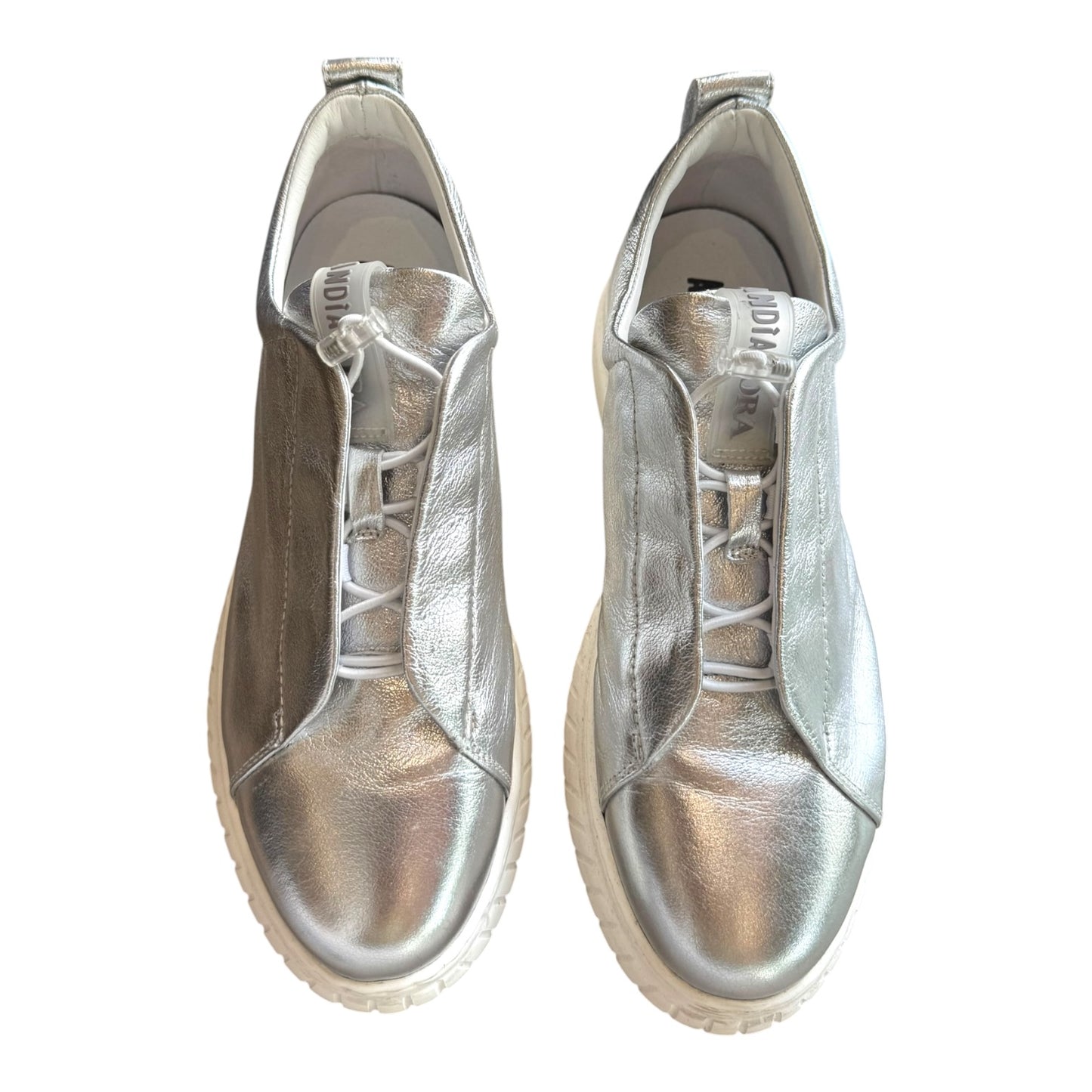 Andía Fora Silver Chunky Trainers - 41/8