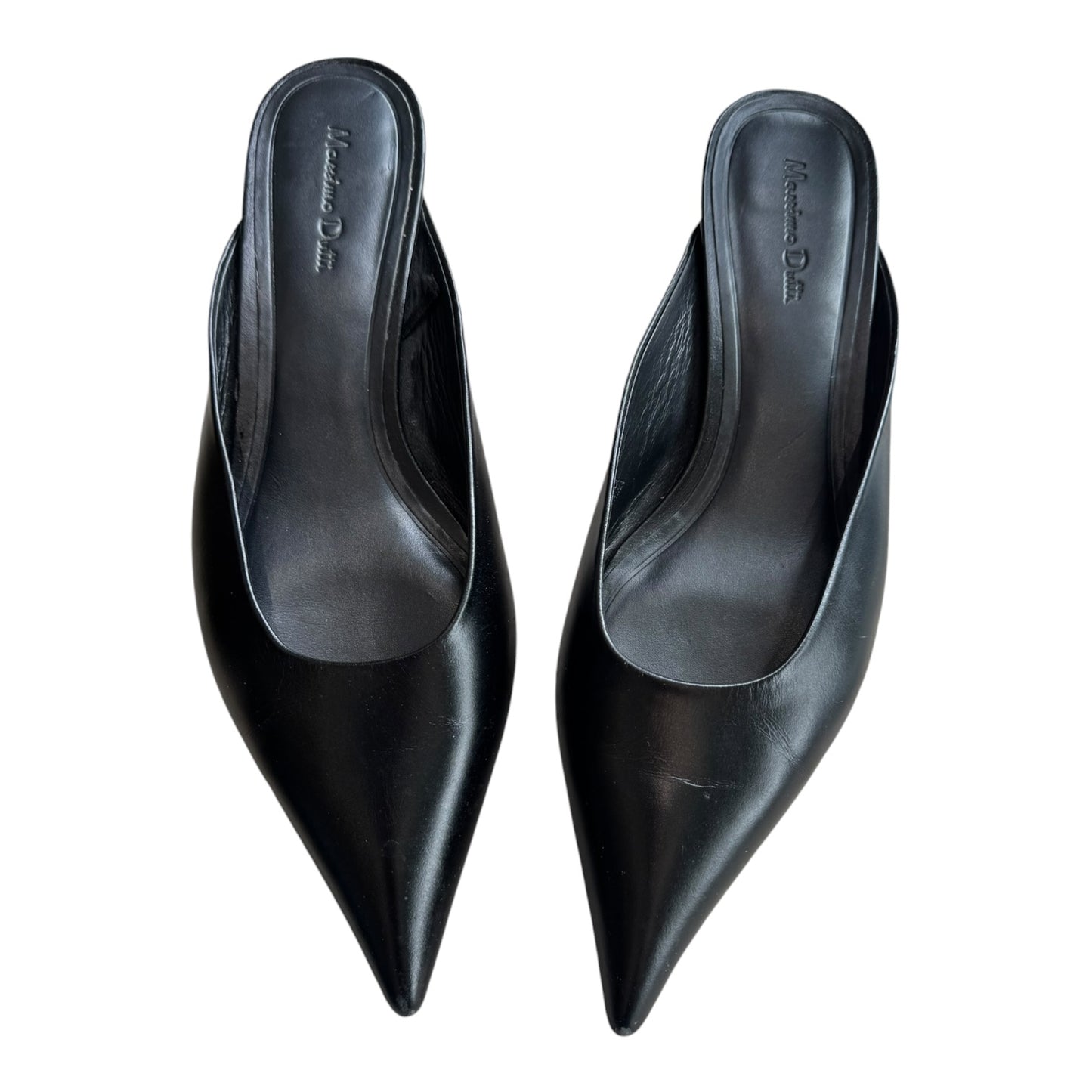 Massimo Dutti Black Kitten Heels - 41/8