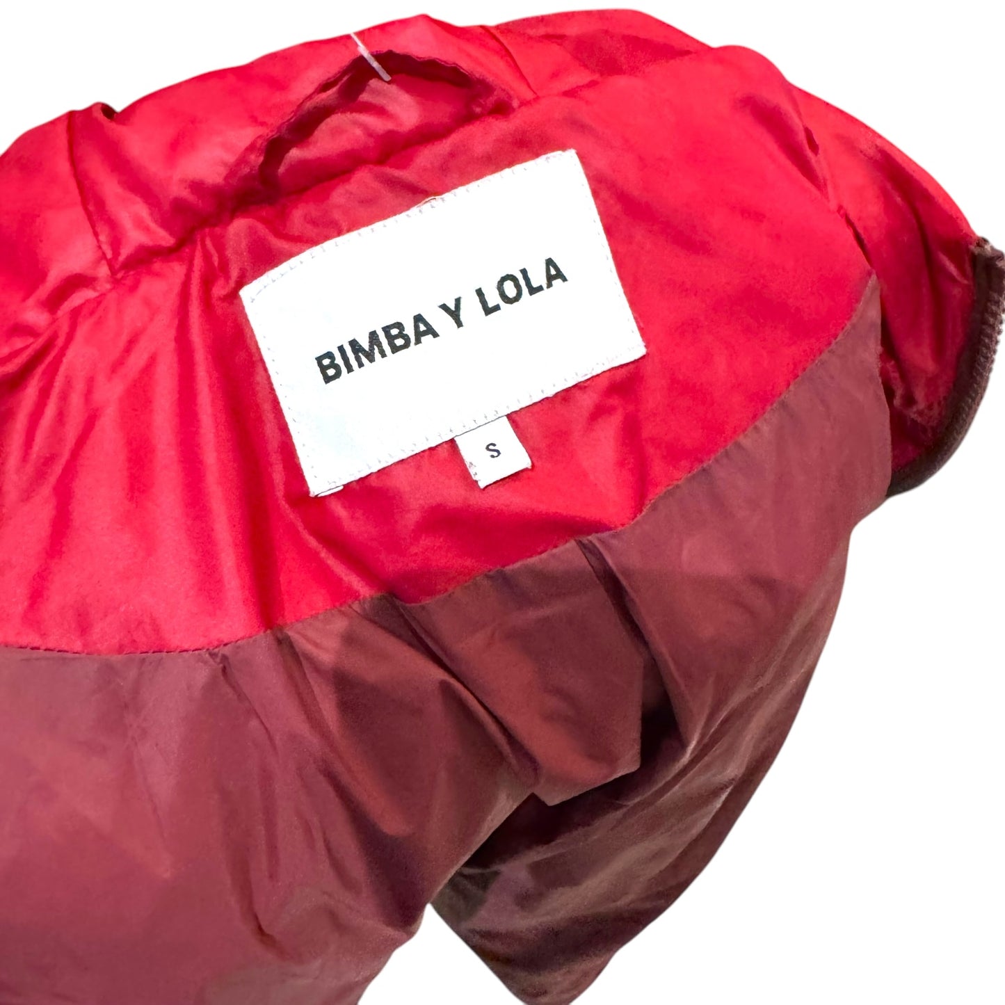 Bimba y Lola Red Puffer Coat - 10