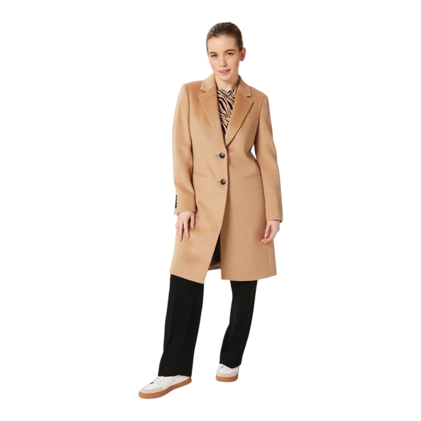 Hobbs Tilda 100% Wool Coat - 12