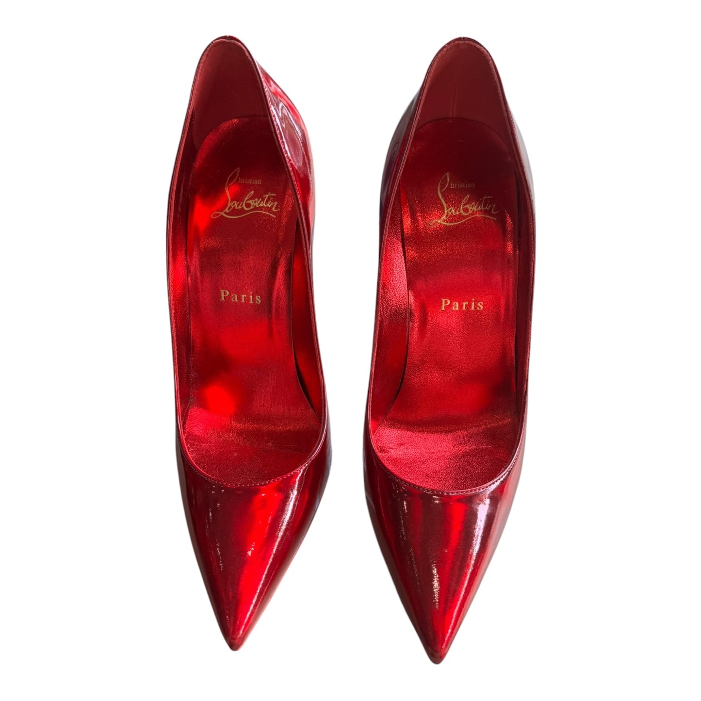 Christian Louboutin So Kate 100 Patent Leather Pumps - 37.5 / 4.5