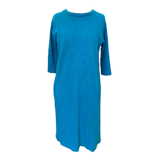Toast Turquoise Jumper Dress - 8
