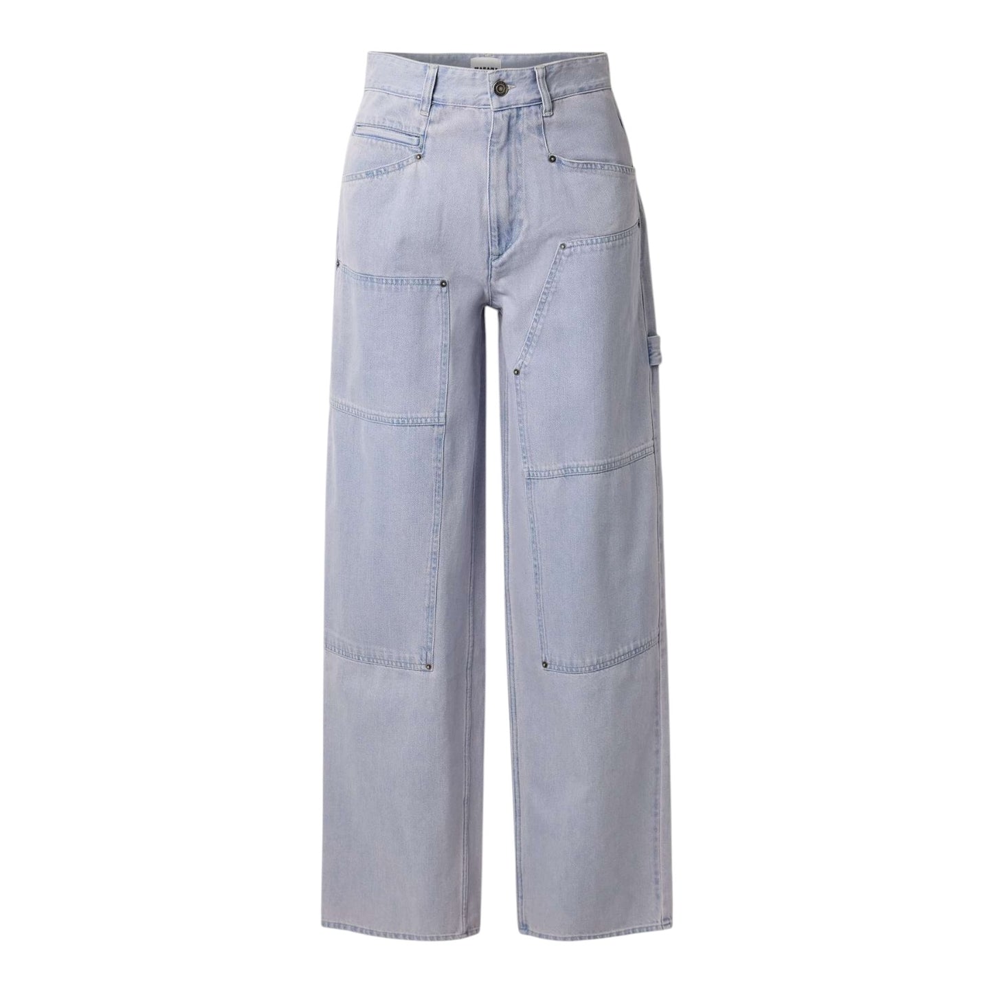 Marant Étoile Ophra Paneled Cargo Jeans - 8