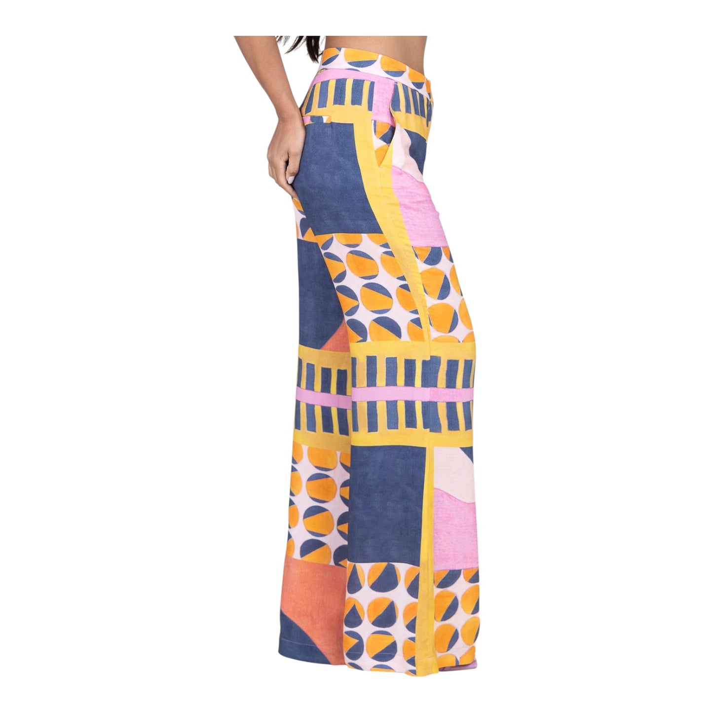 Ba&sh Mallory Wide Leg Trousers - 10/12