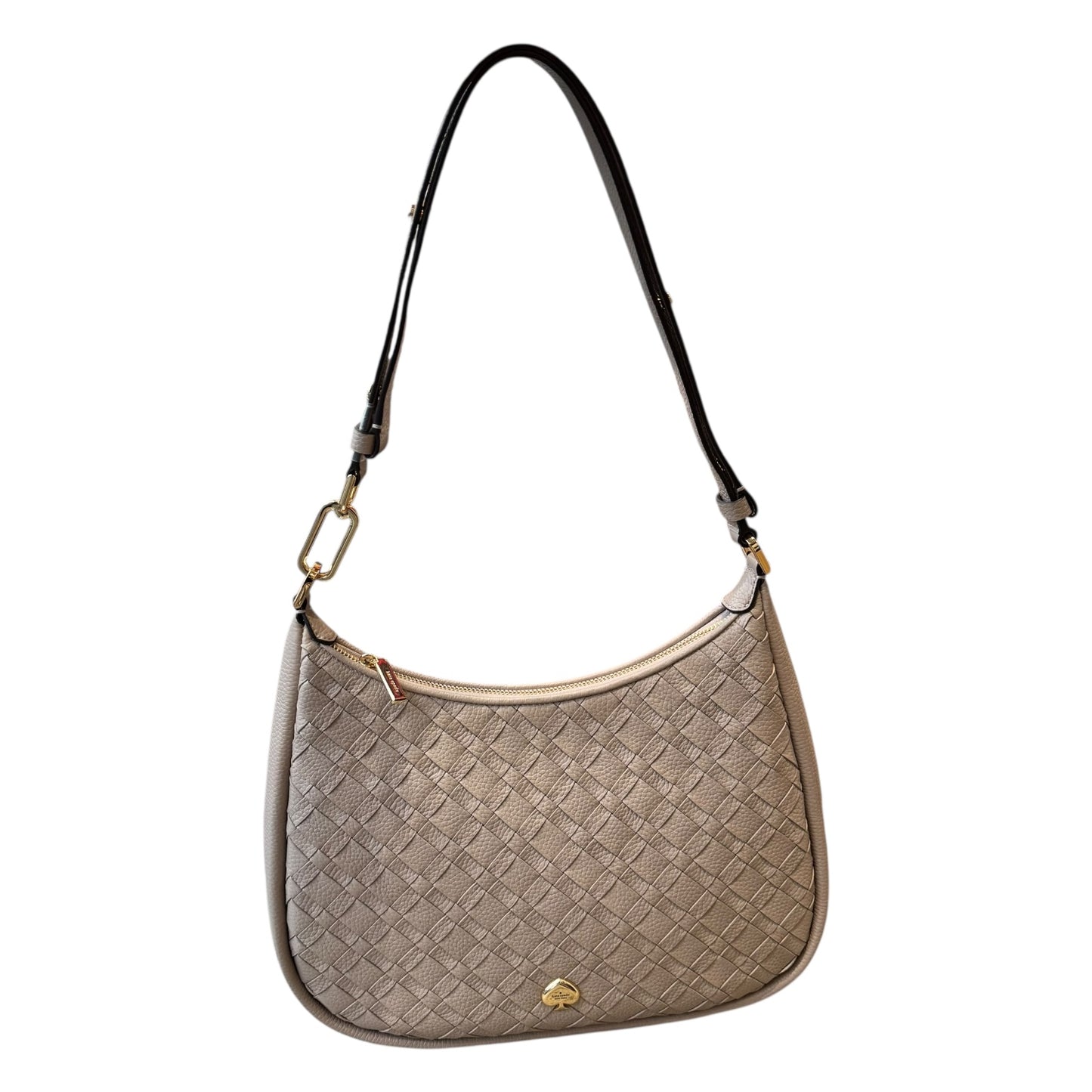 Kate Spade Kayla Woven Leather Large Shoulder Bag - NEW