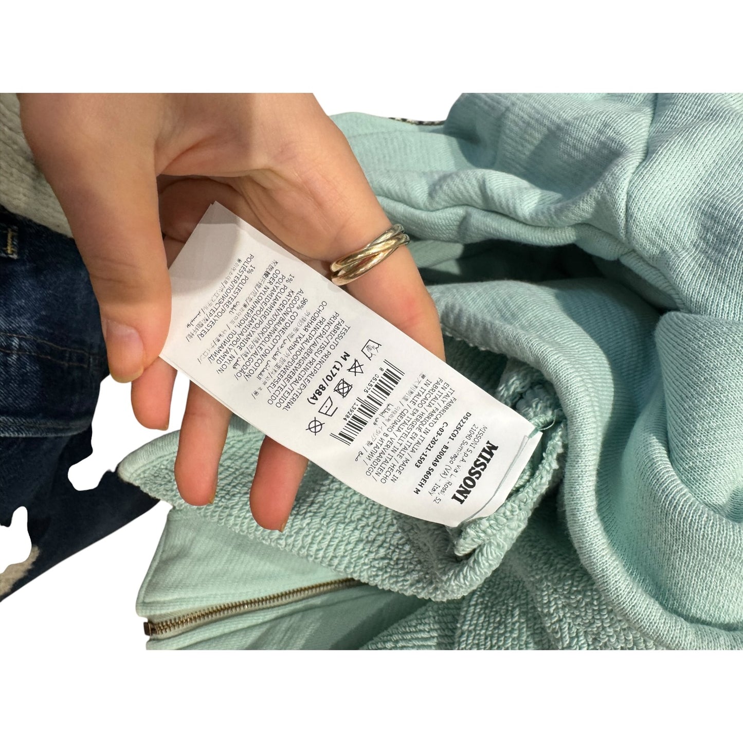 Missoni Turquoise Hoodie - 12