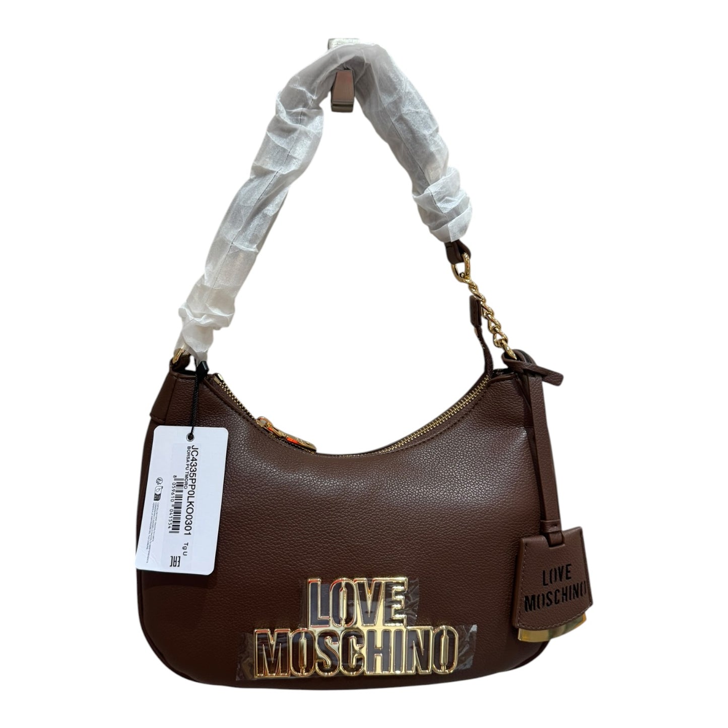 Moschino Cut Out Logo Bag - NEW