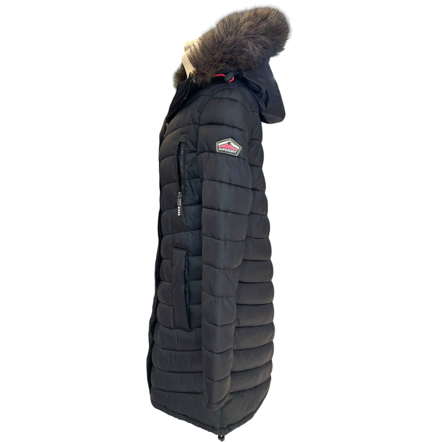 Superdry Black Puffer Coat - 12