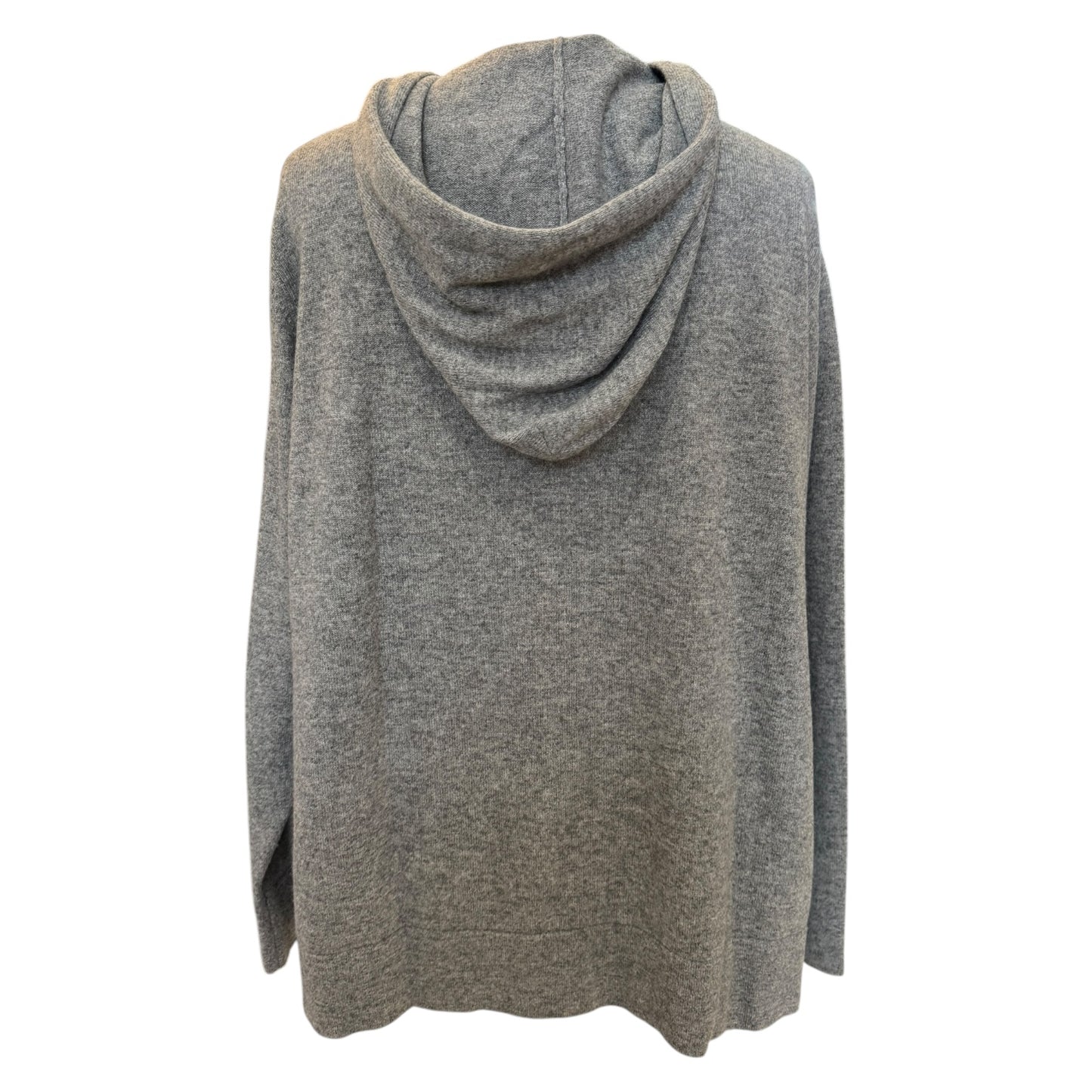Fabiana Filippi Grey Hooded Zipped Cardigan - 14