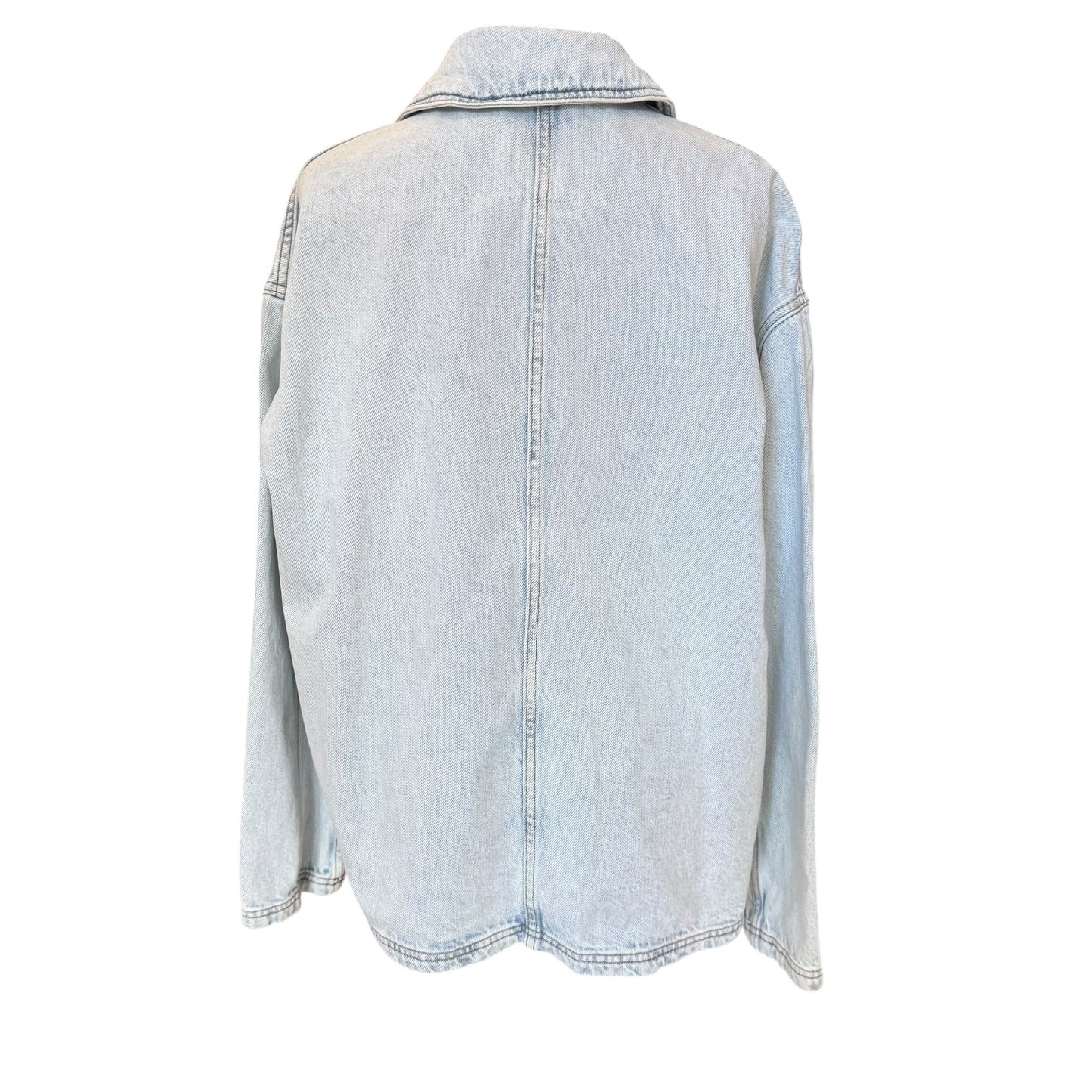 American Vintage Light Blue Denim Jacket - 10/12