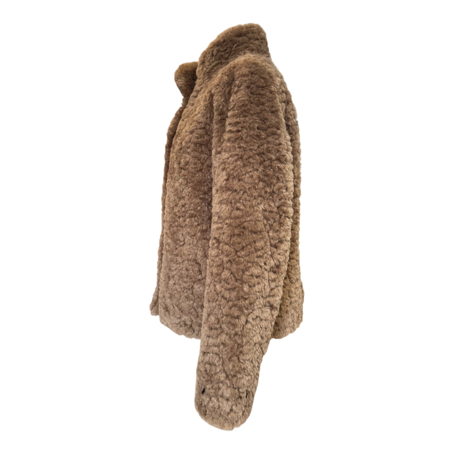 Rino & Pelle Kion Faux Fur Jacket in Mocha Latte - 10