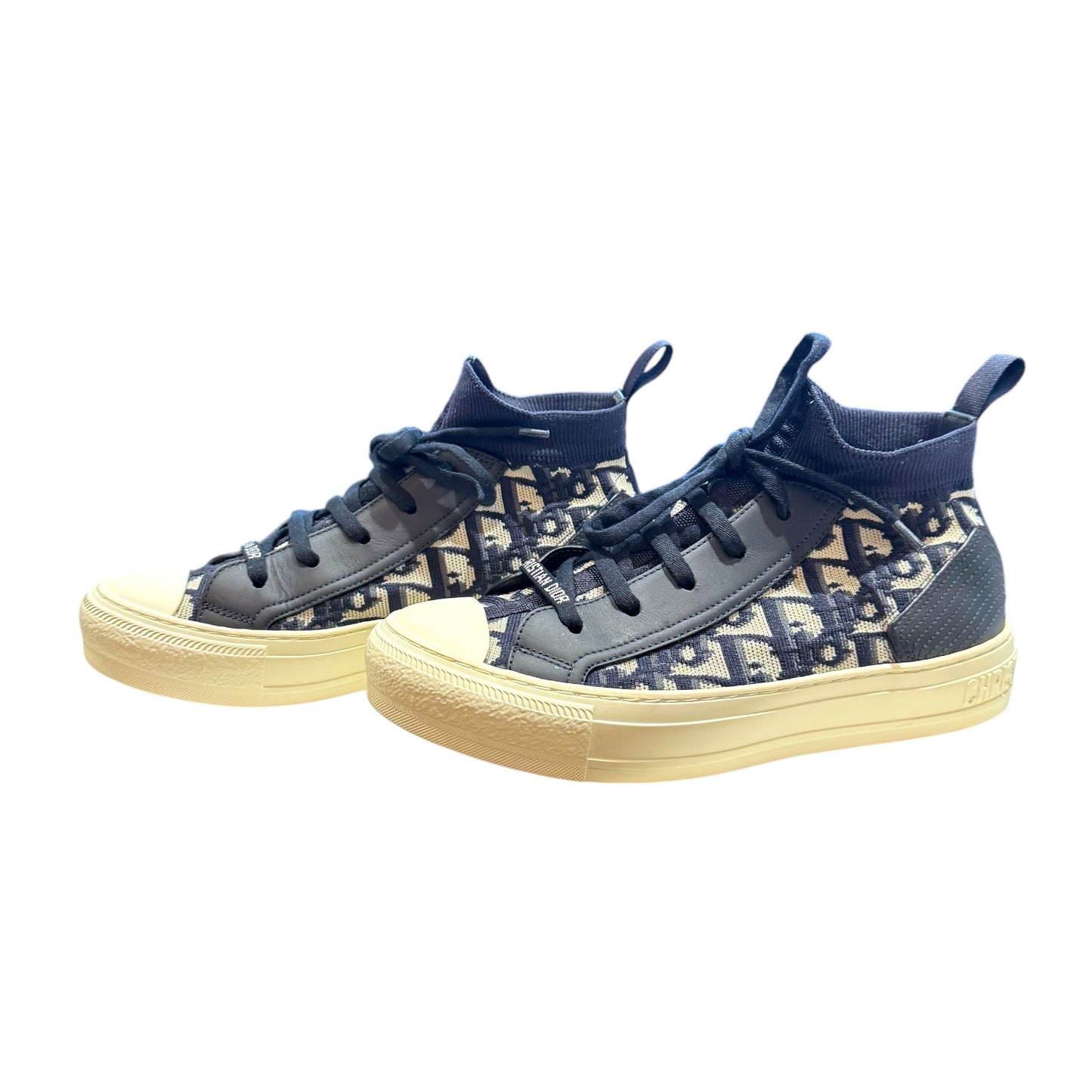 Dior 'Walk 'N' Dior' Deep Blue Trainers - 4.5