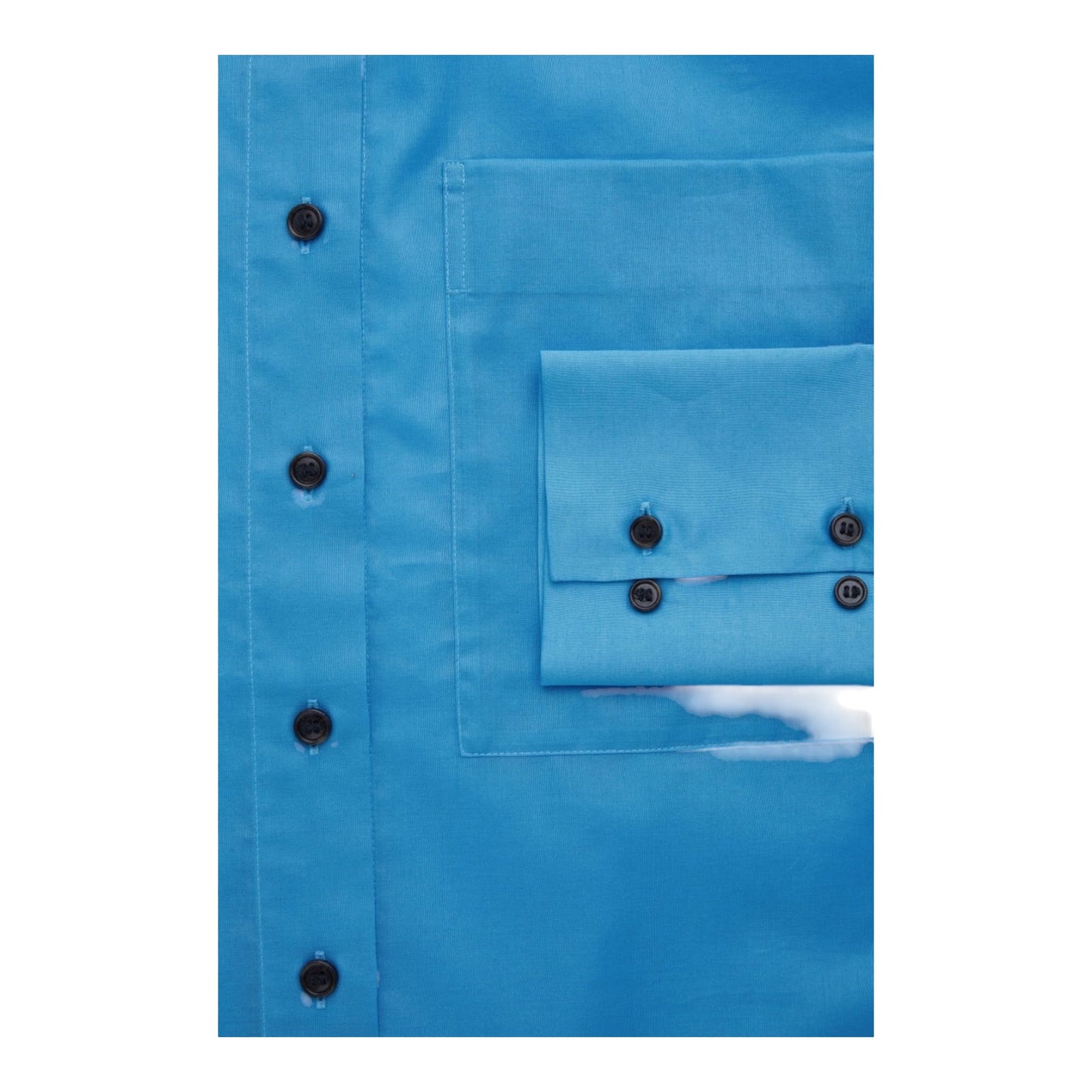COS Blue Oversized Longline Shirt - 12