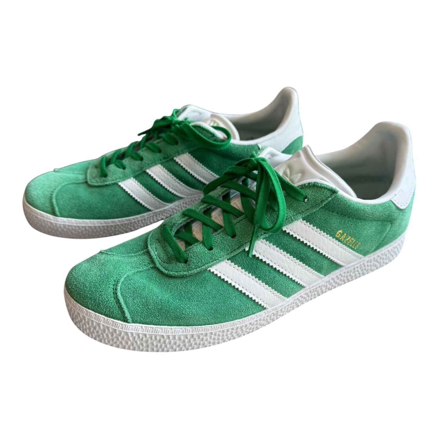 Adidas Gazelles Green Trainers - 38.5/5.5