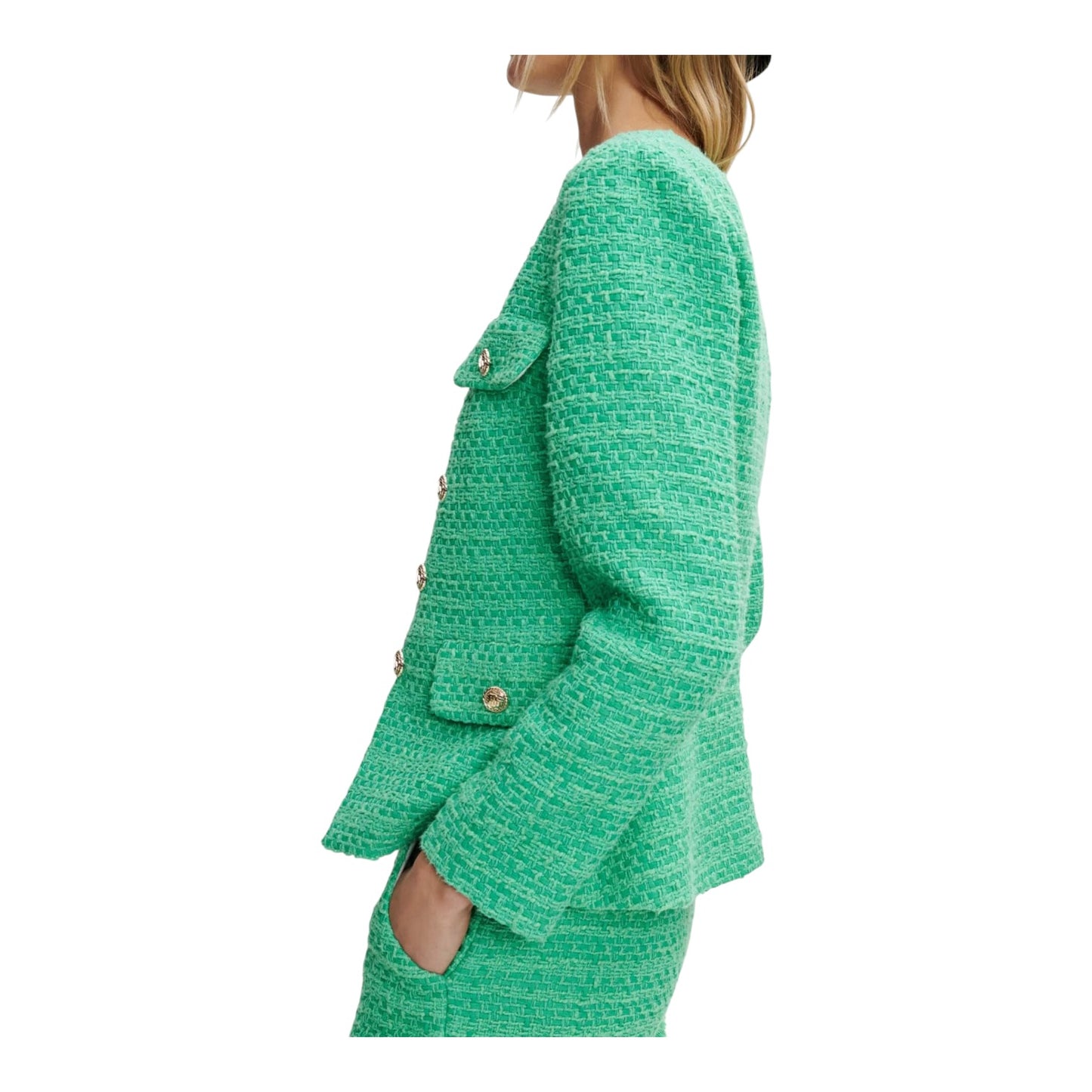 Maje Green Tweed Three Piece Set - 8/10