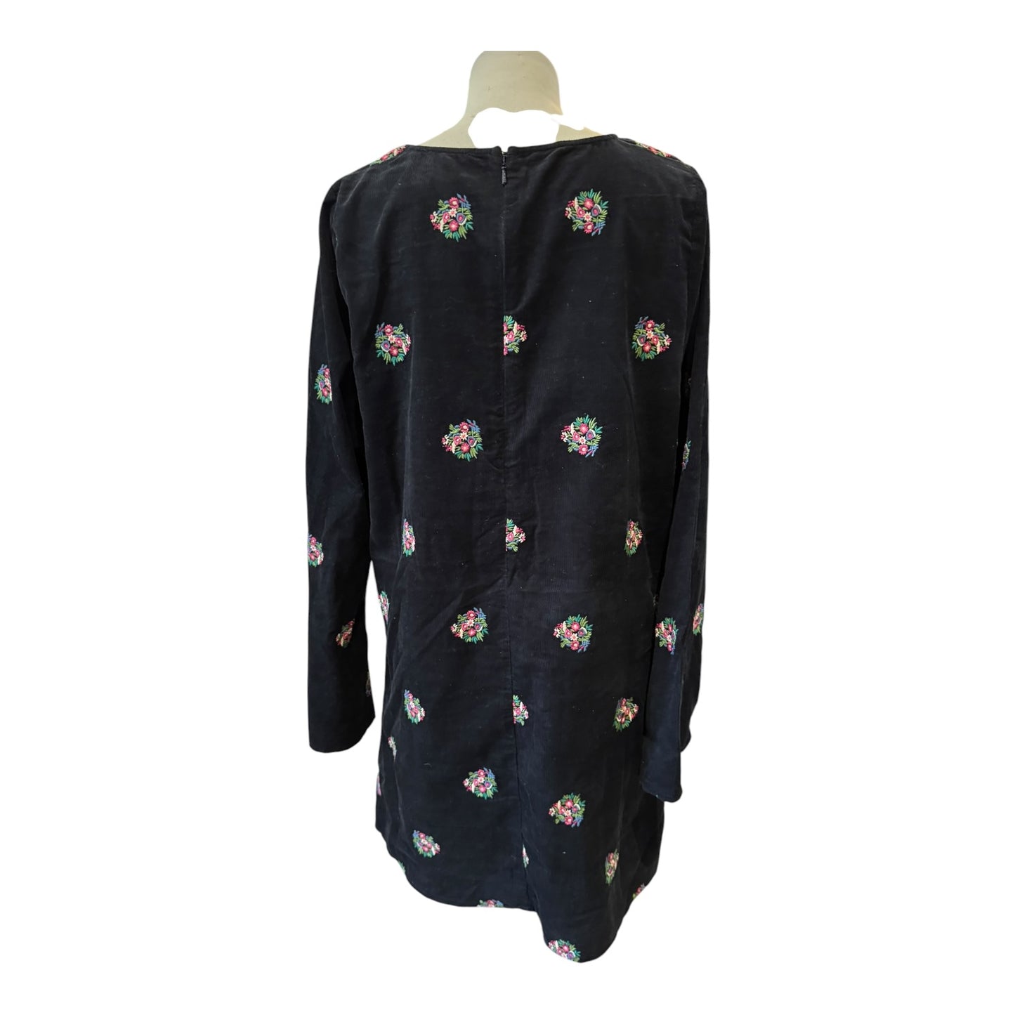 Nobodys Child Black Embroidery Saravejo Mini Dress - 16 - NEW