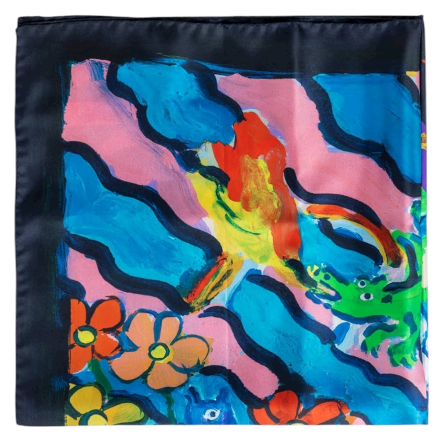 Marni x Flaminia Veronesi Unicorn Silk Scarf