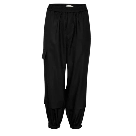 InWear Black 'Wail' Cargo Trousers - 10