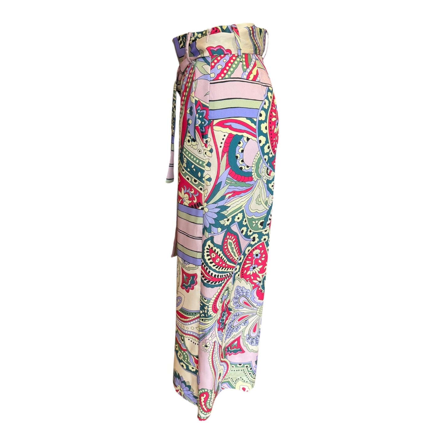 Liu Jo Printed Wide Leg Trousers - 6/8