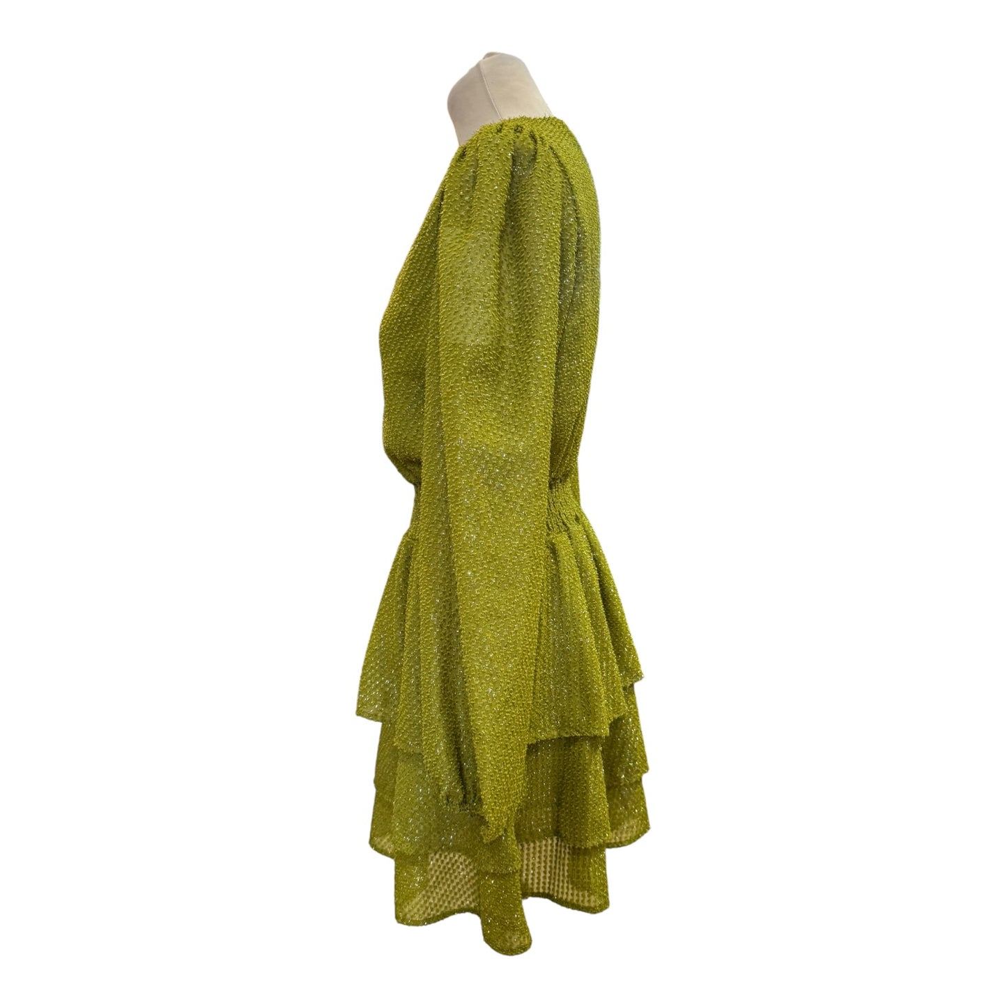 Sylvian Heach Moss Green Dress - 10 - NEW
