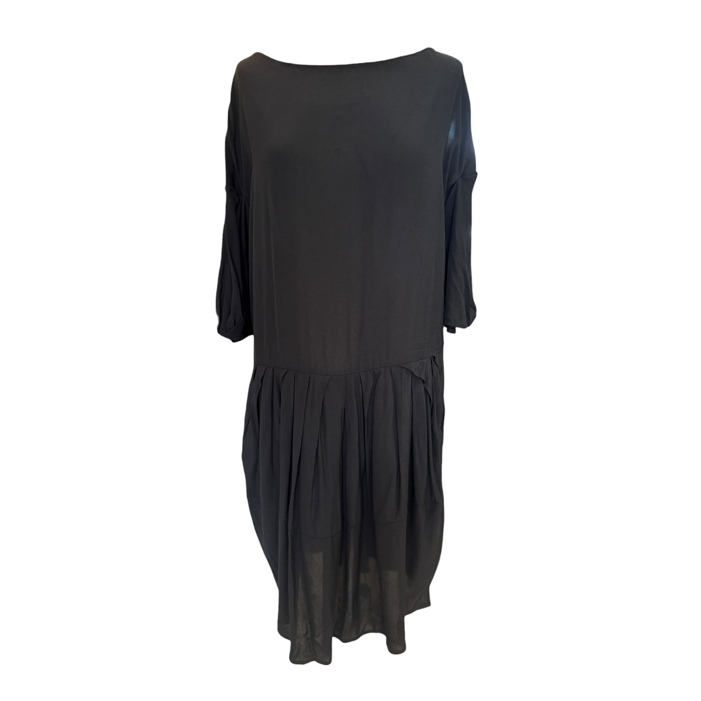 Marni Black Drop Waist Dress - 10/12