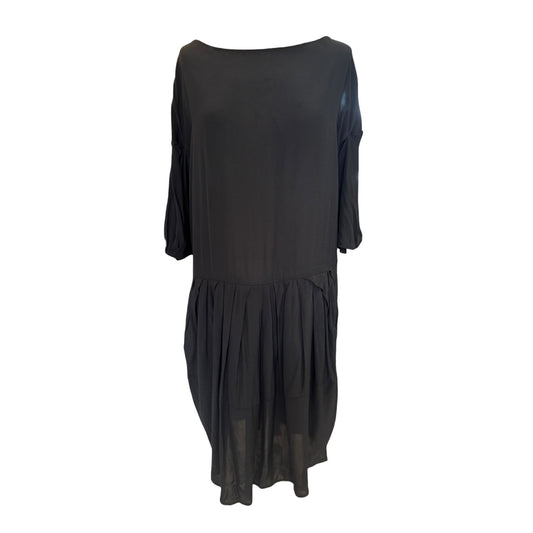 Marni Black Drop Waist Dress - 10/12