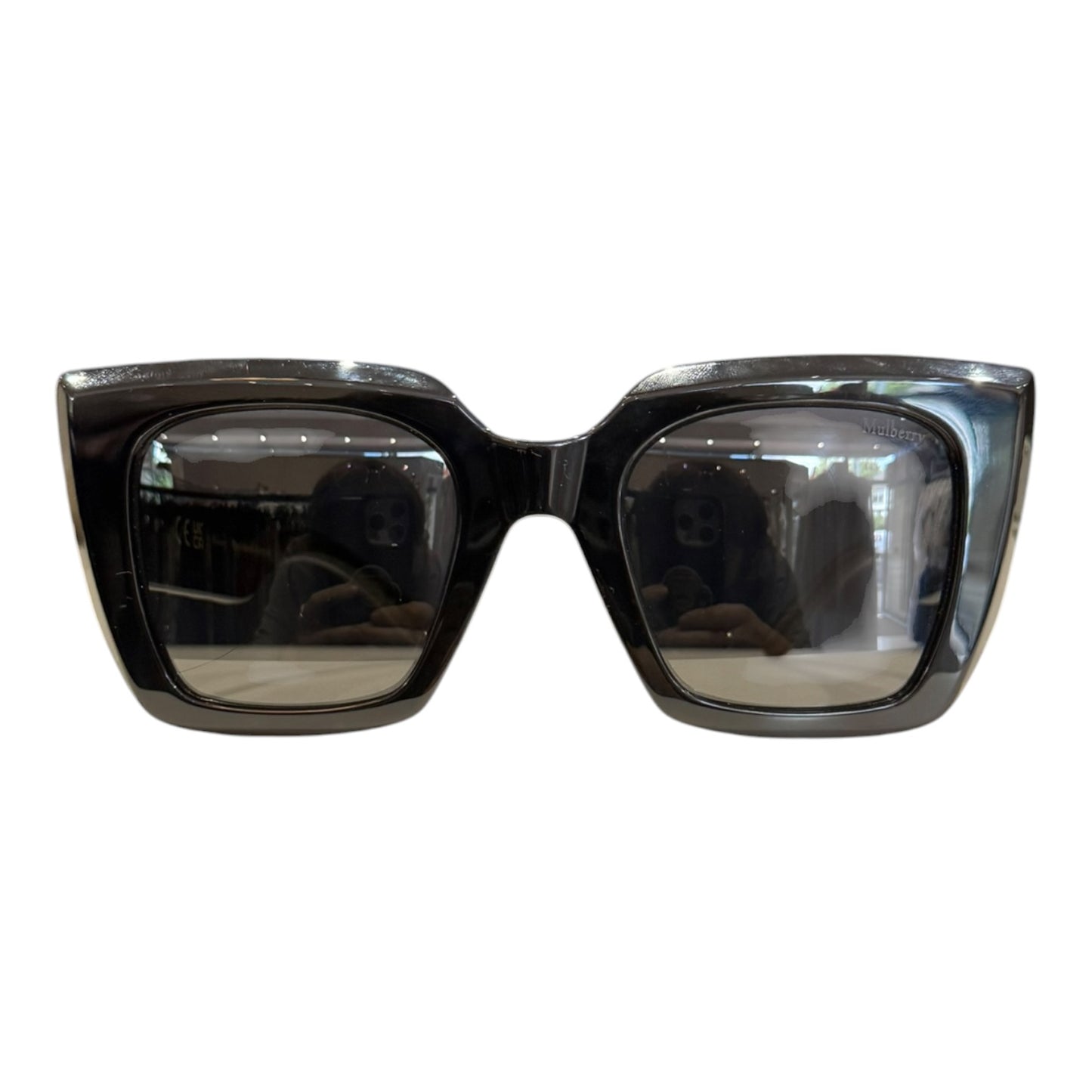 Mulberry Softie SML215 Sunglasses Black/Smoke