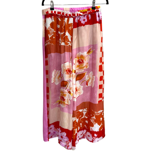 Alembika Pink Patterned Trousers - 12/14