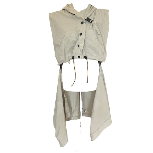 Lurdes Bergada Taupe Gilet - 10