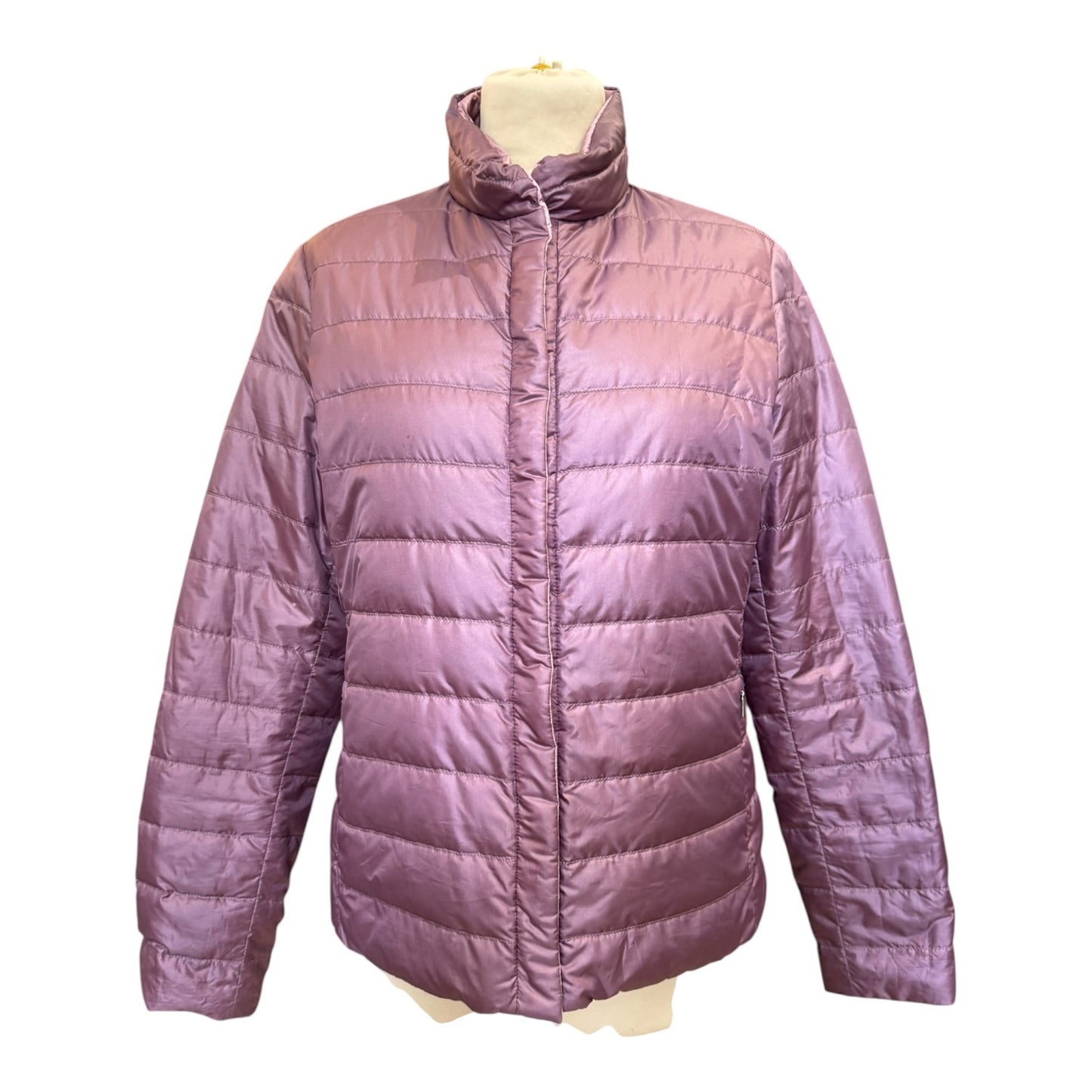 Weekend Max Mara Pink/Mauve Reversible Quilted Jacket - 12