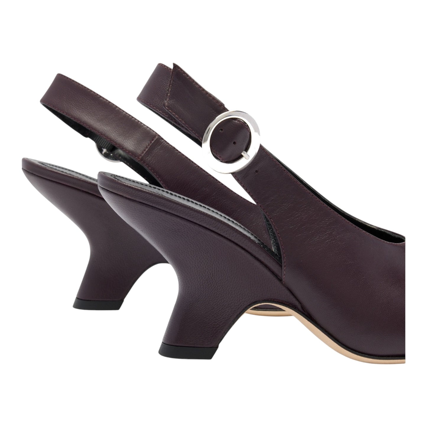 Russell & Bromley Haymoor Wedge Slingback Heels - 38/5 - NEW