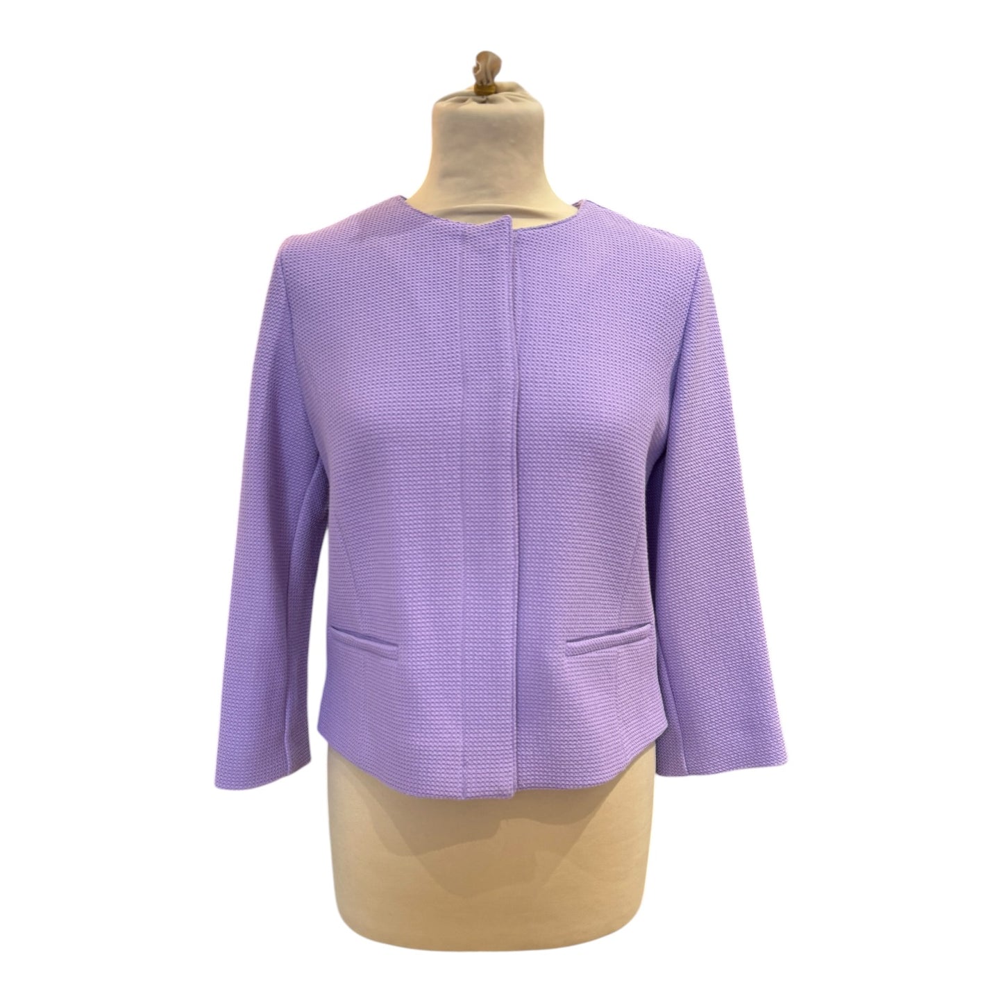 Emme Cuscus Lilac Crop Jacket - 8