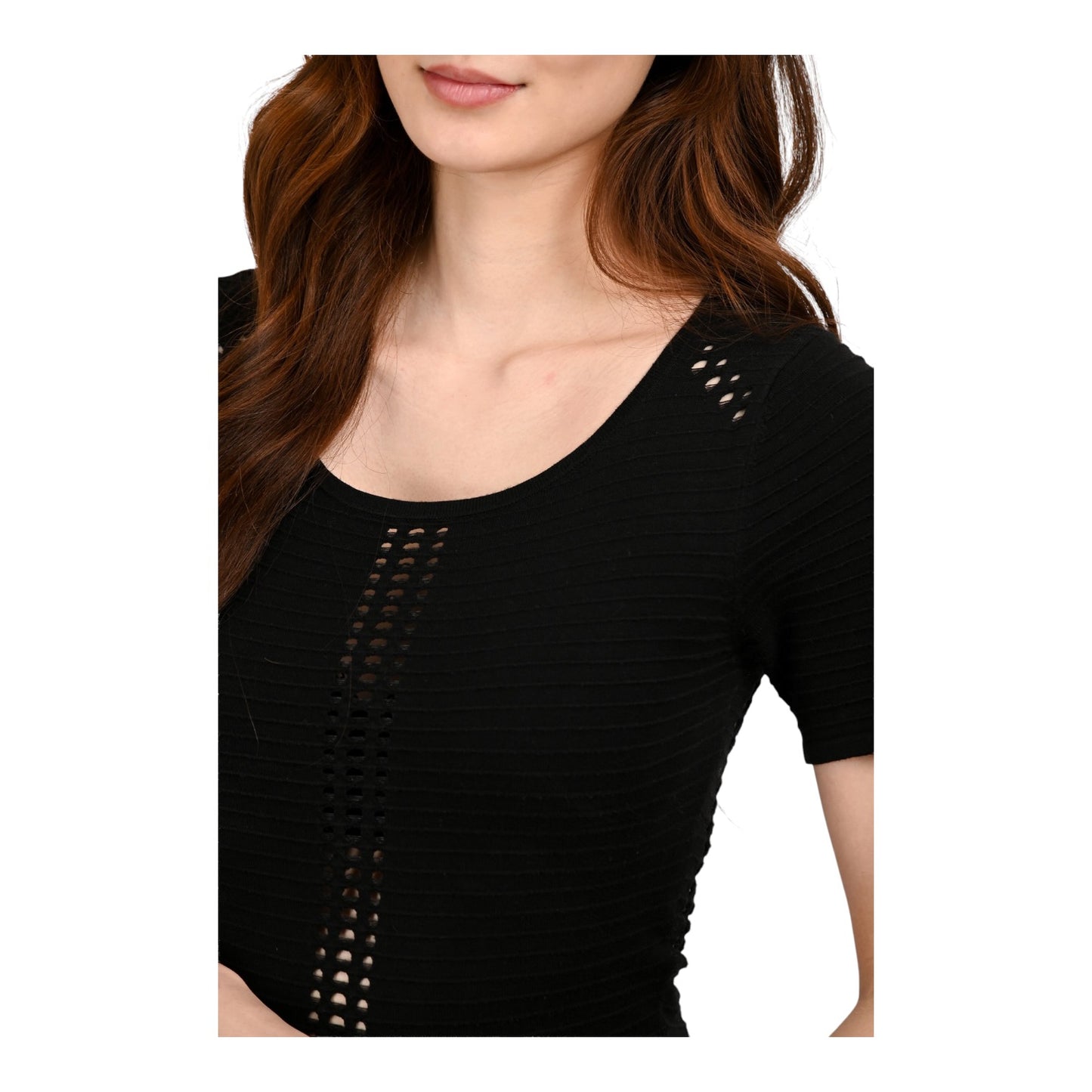 Maje Ambre Laser Cut Out Mini Dress - 10/12