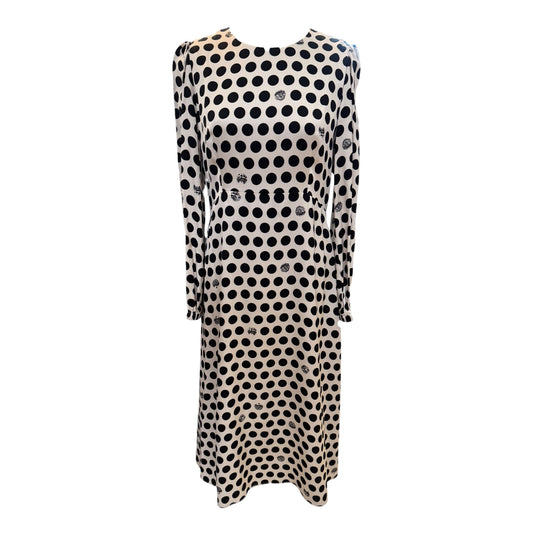 Marc Cain Blush Spot Dress - 8/10